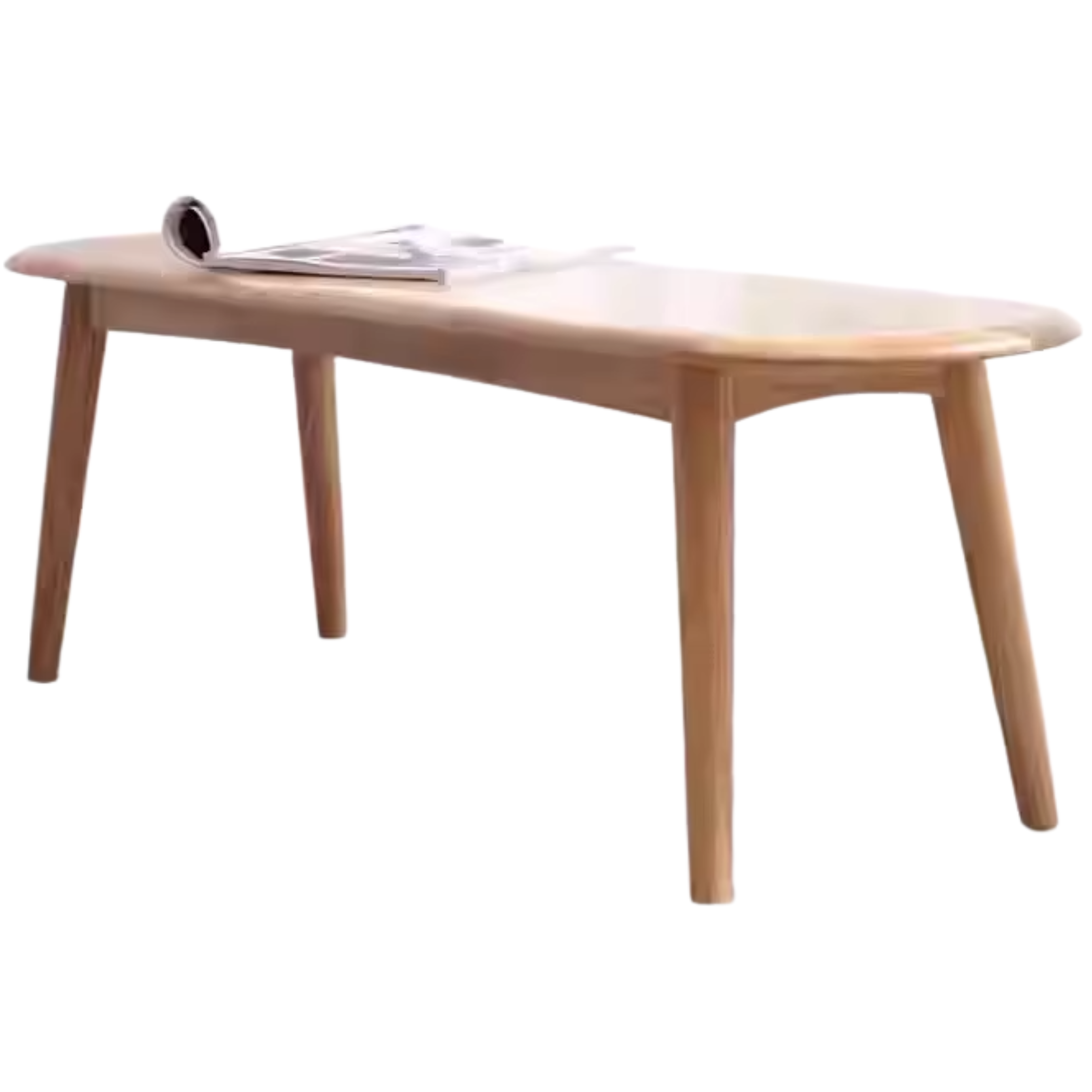 Oak, Black walnut, Ash, Cherry wood solid wood Simple Bench: