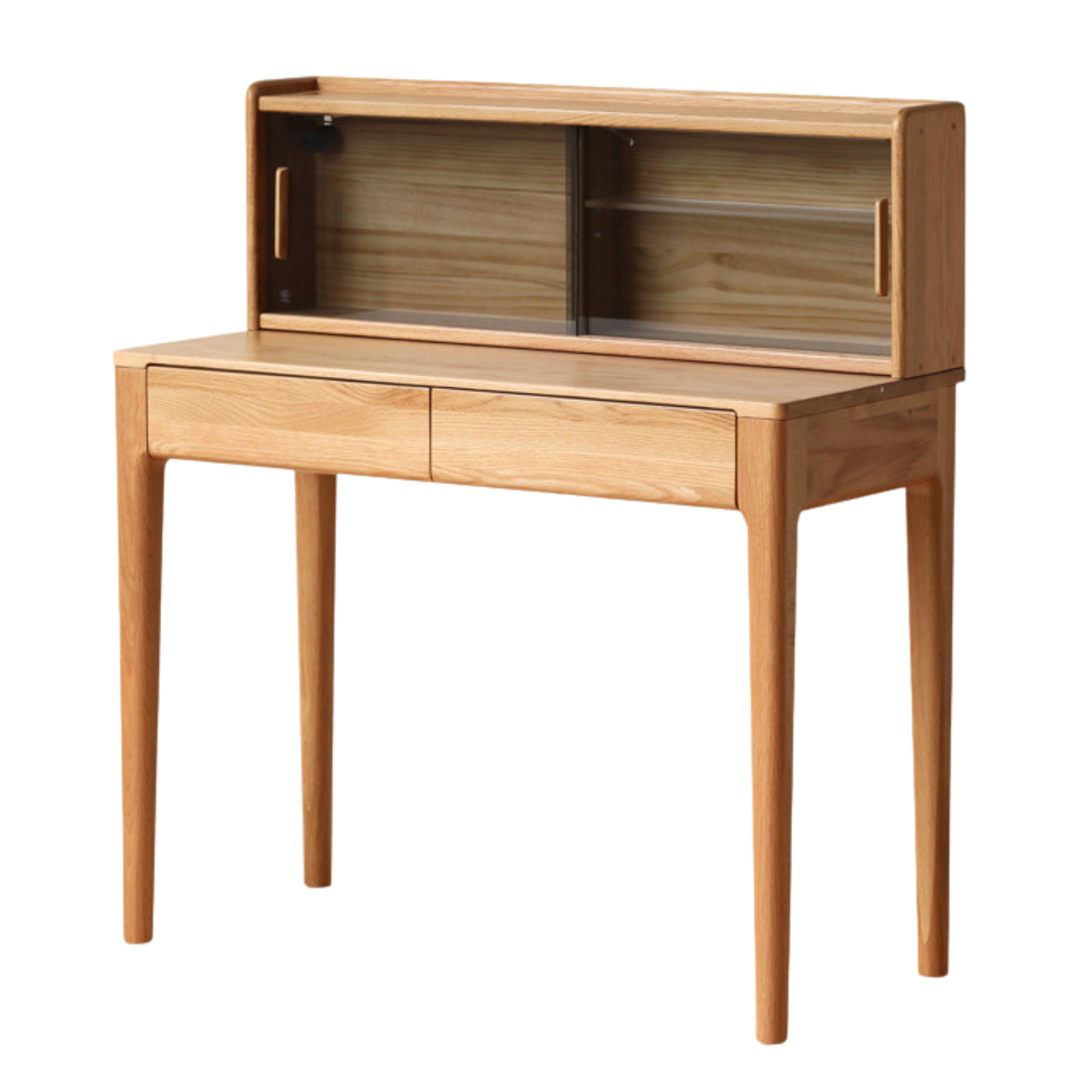 Oak Solid Wood Makeup Table Storage -