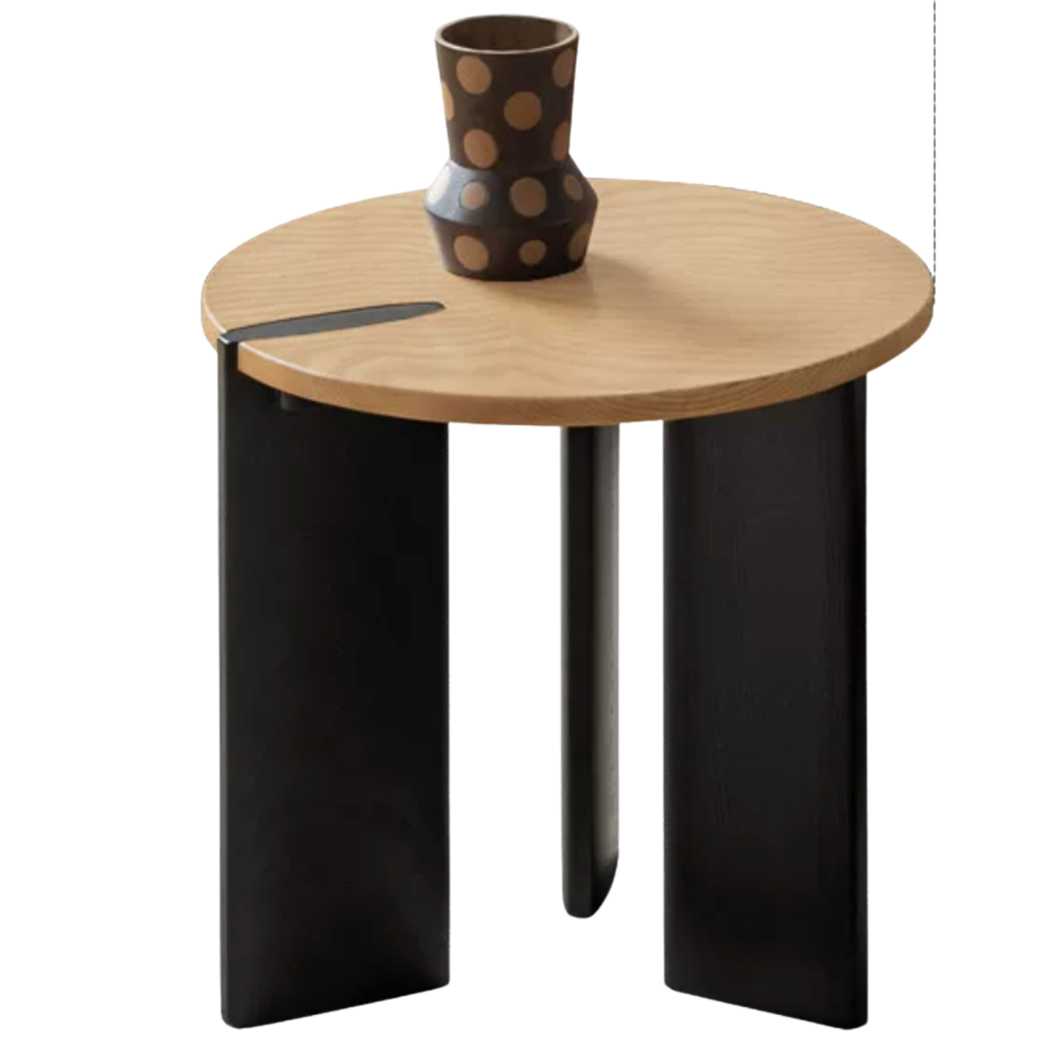 Ash Solid Wood Wabi Sabi Style Creative Coffee Table