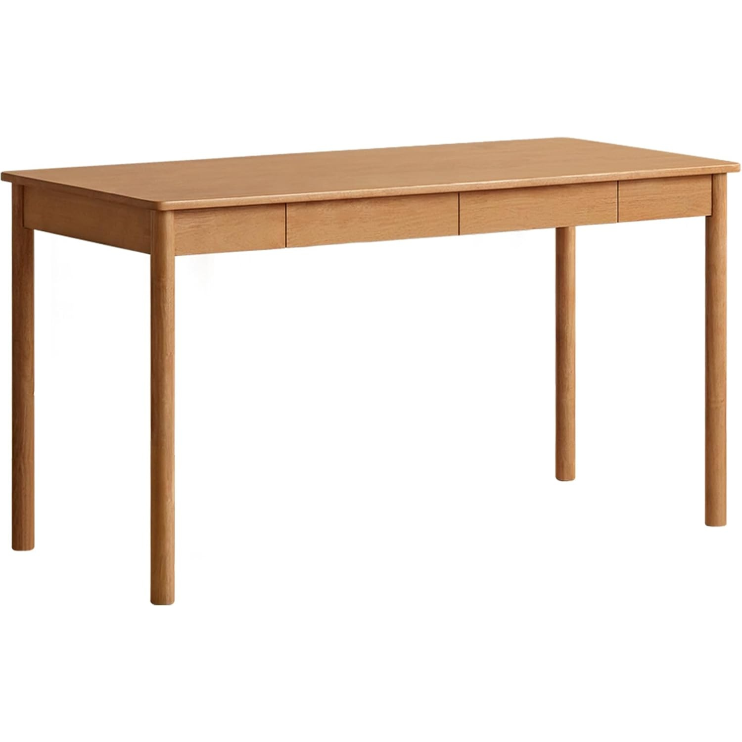 Black Walnut Solid Wood, solid Rubberwood Luxury Office Desk with drawer