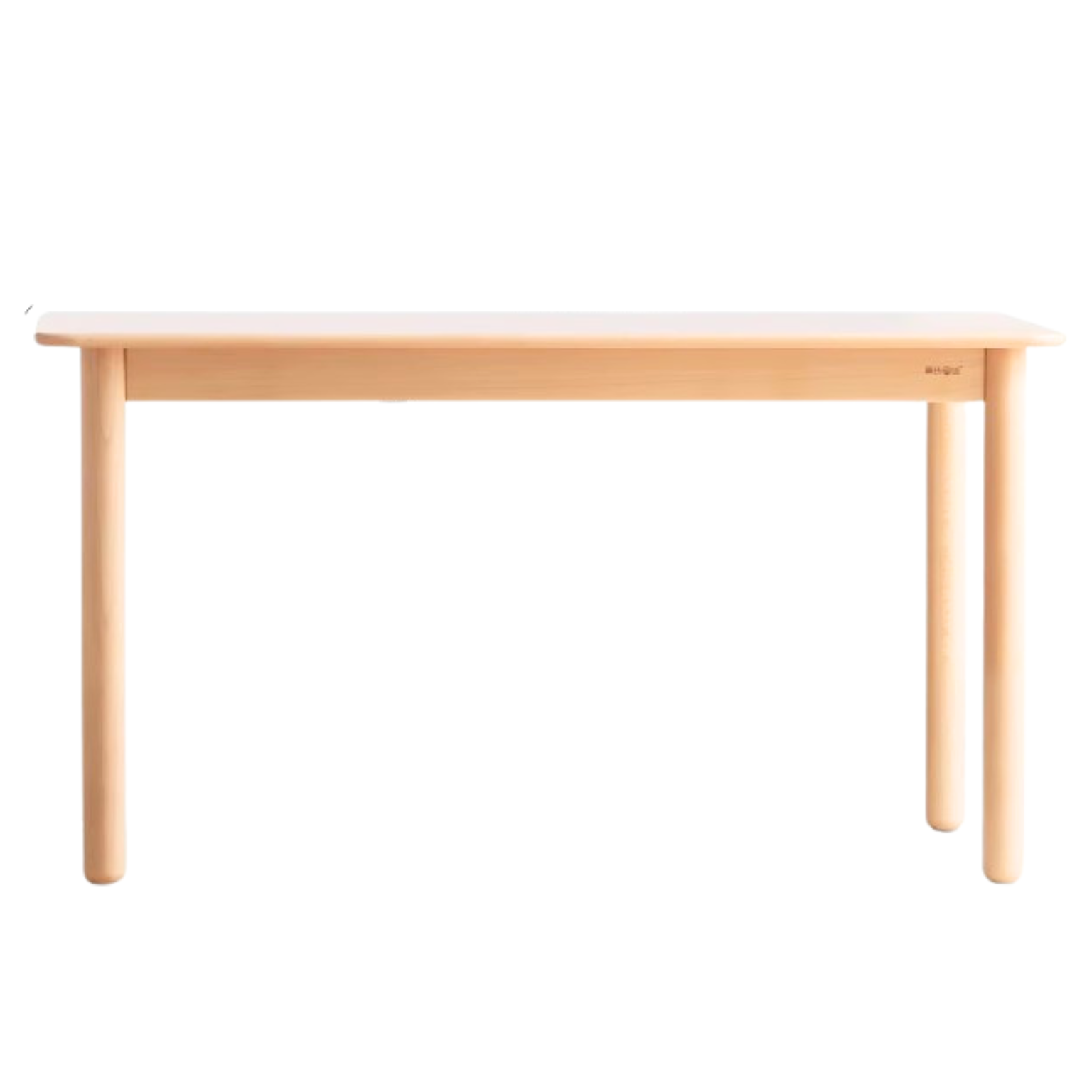 Beech solid wood dining table -