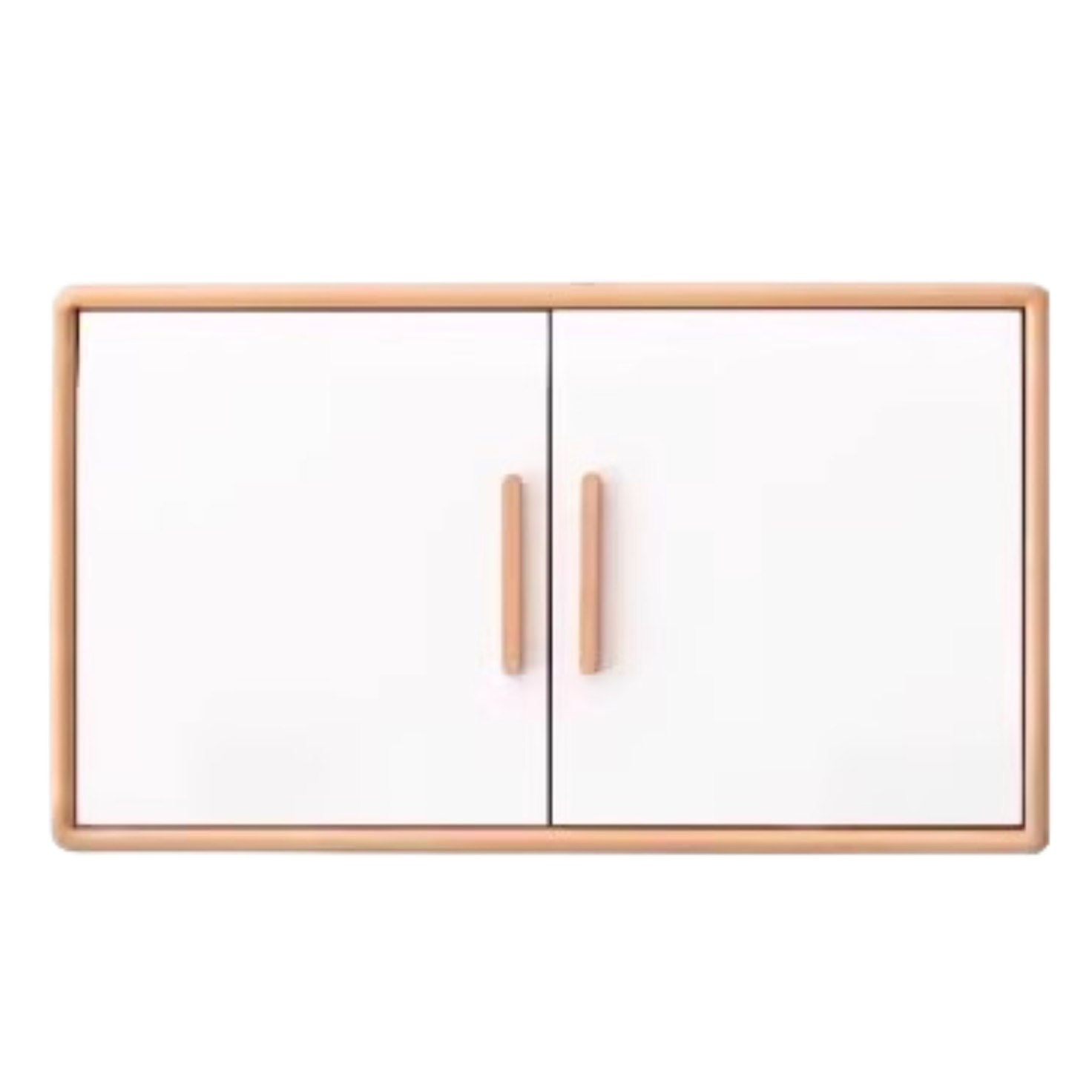 Beech solid wood wardrobe combination::