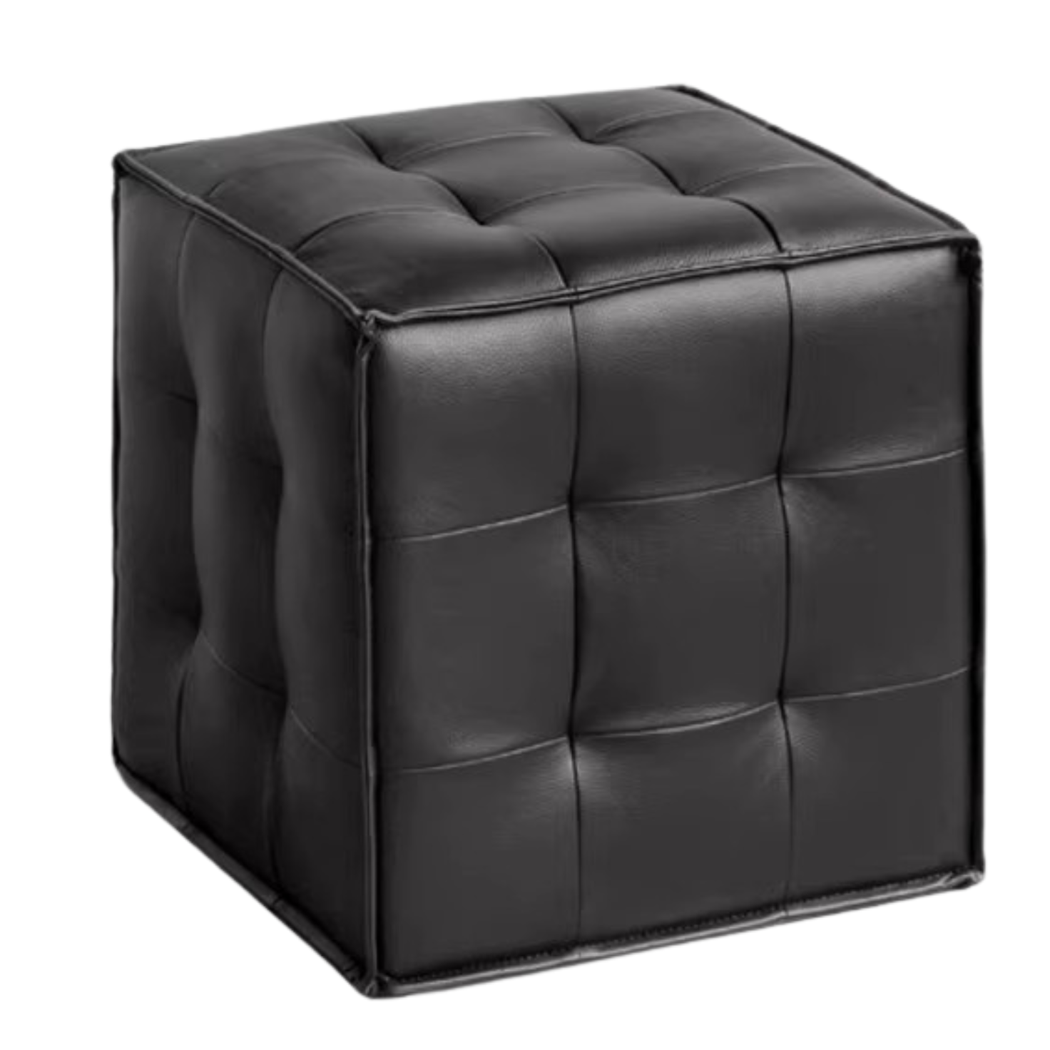 Leather modern makeup stool