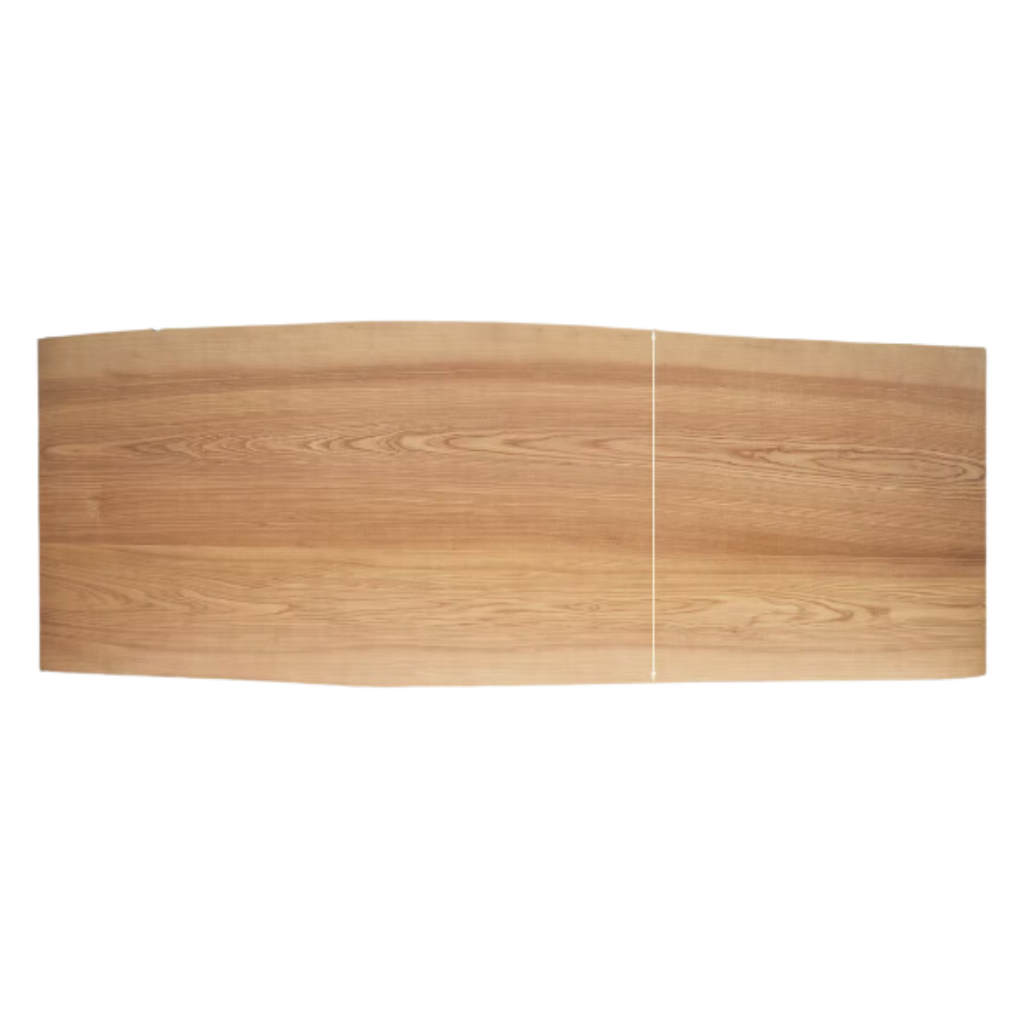 Ash solid wood large board natural edge for dining table