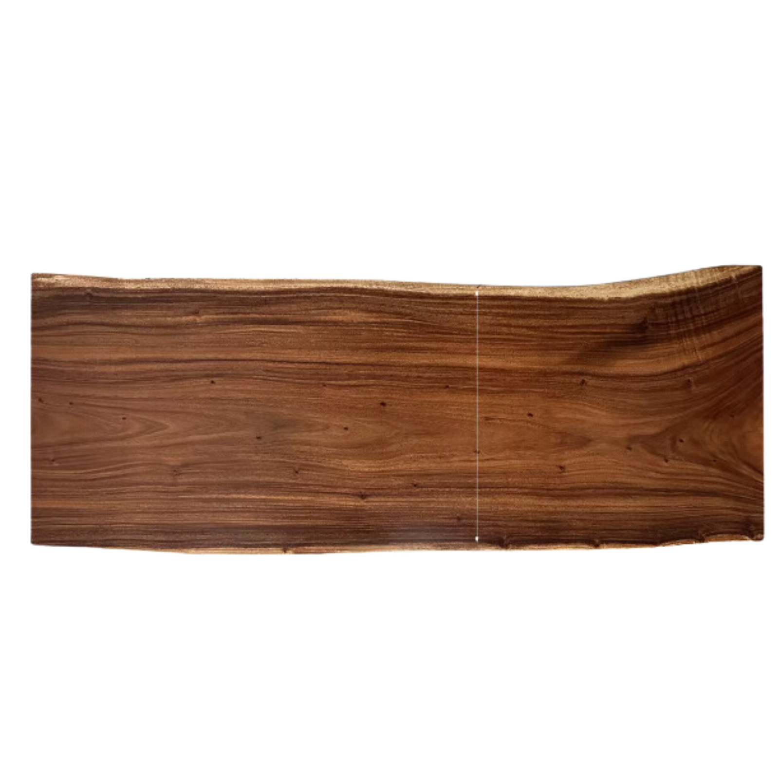 Black walnut Solid wood natural edge large top for dining table: