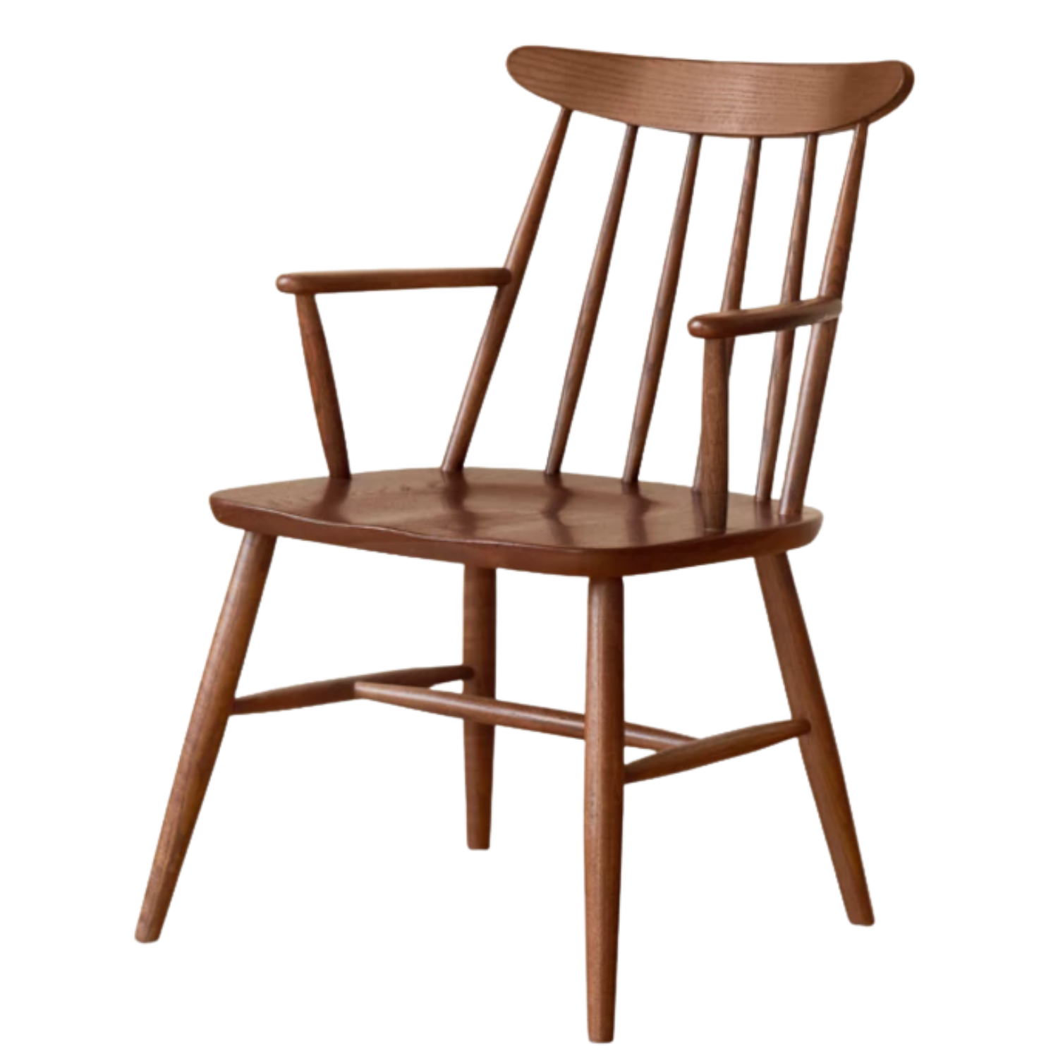 Set 4 pcs Black Walnut, Ash,White Ash, Oak, Cherry, Beech, Birch Solid Wood Windsor Chair