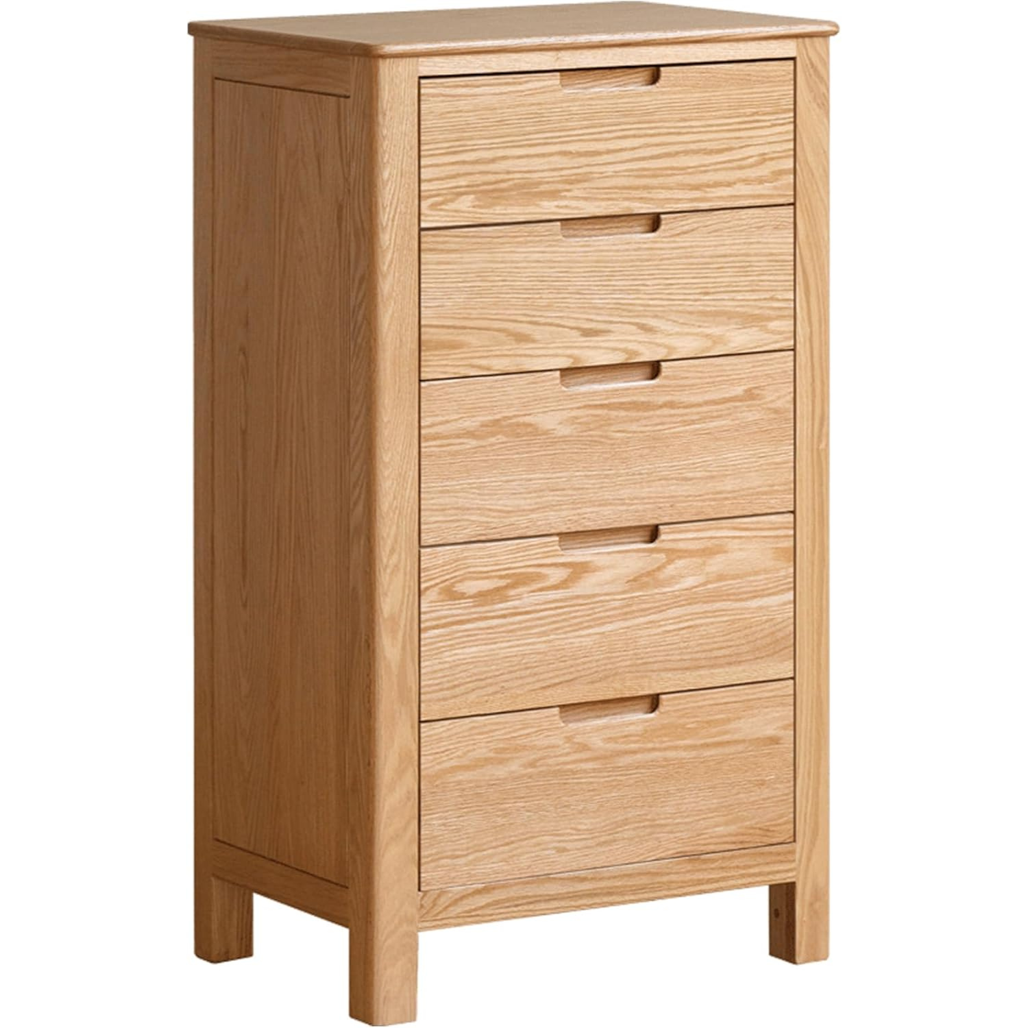 Oak Solid Wood Nordic Chest of Drawers