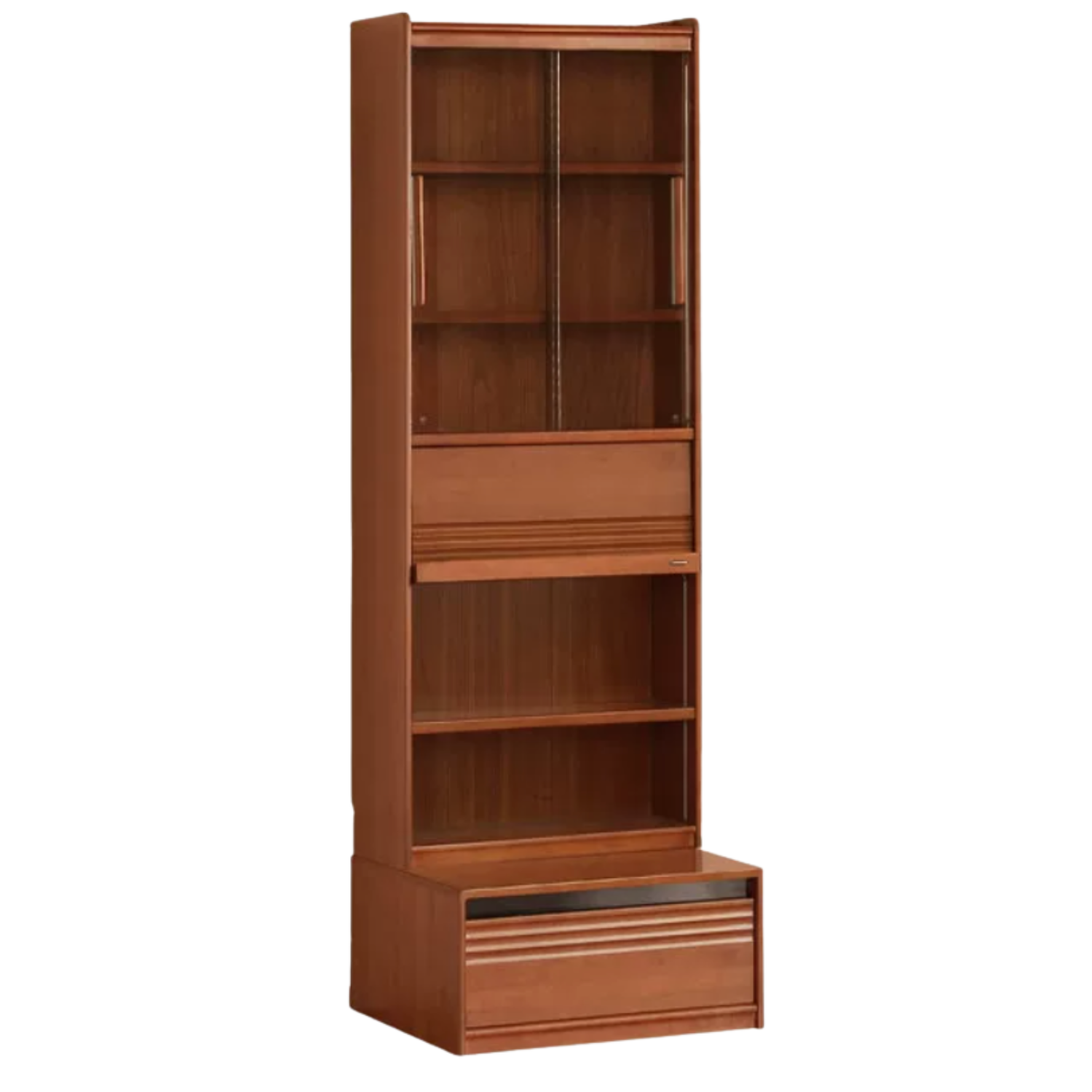 Tulipwood, Birch Solid Wood Antique Style Bookshelf