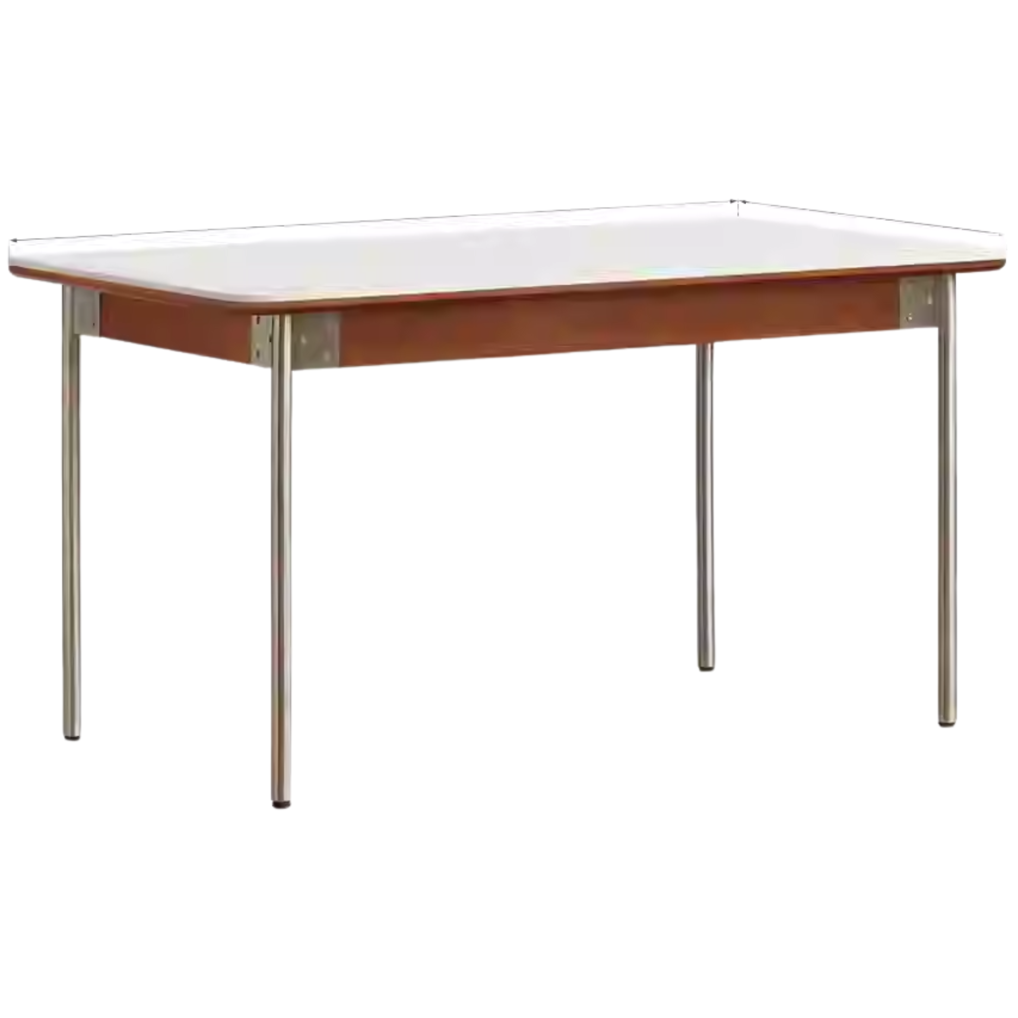 Poplar Solid Wood Bauhaus Dining Table