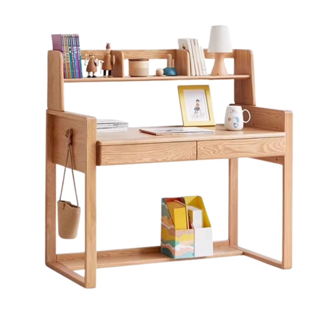 Beech, Oak Solid Wood Children's Desk