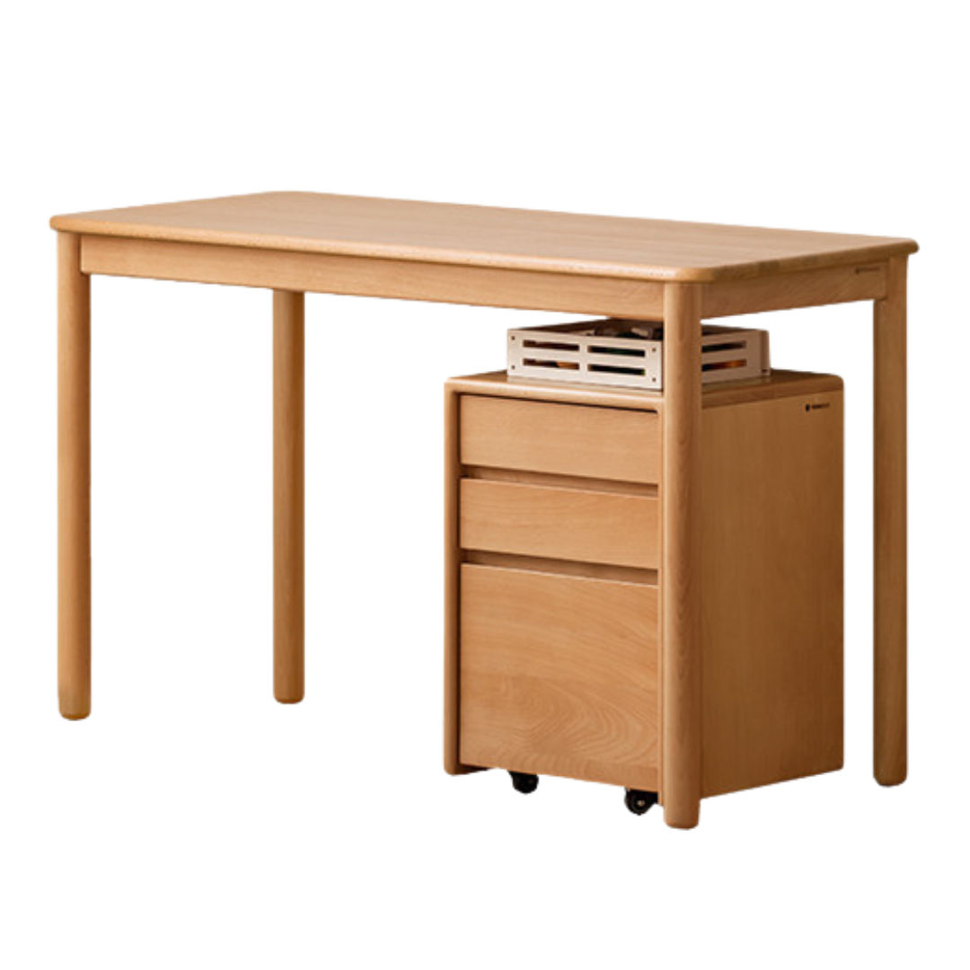 Beech Solid Wood Desk Children's Study Table