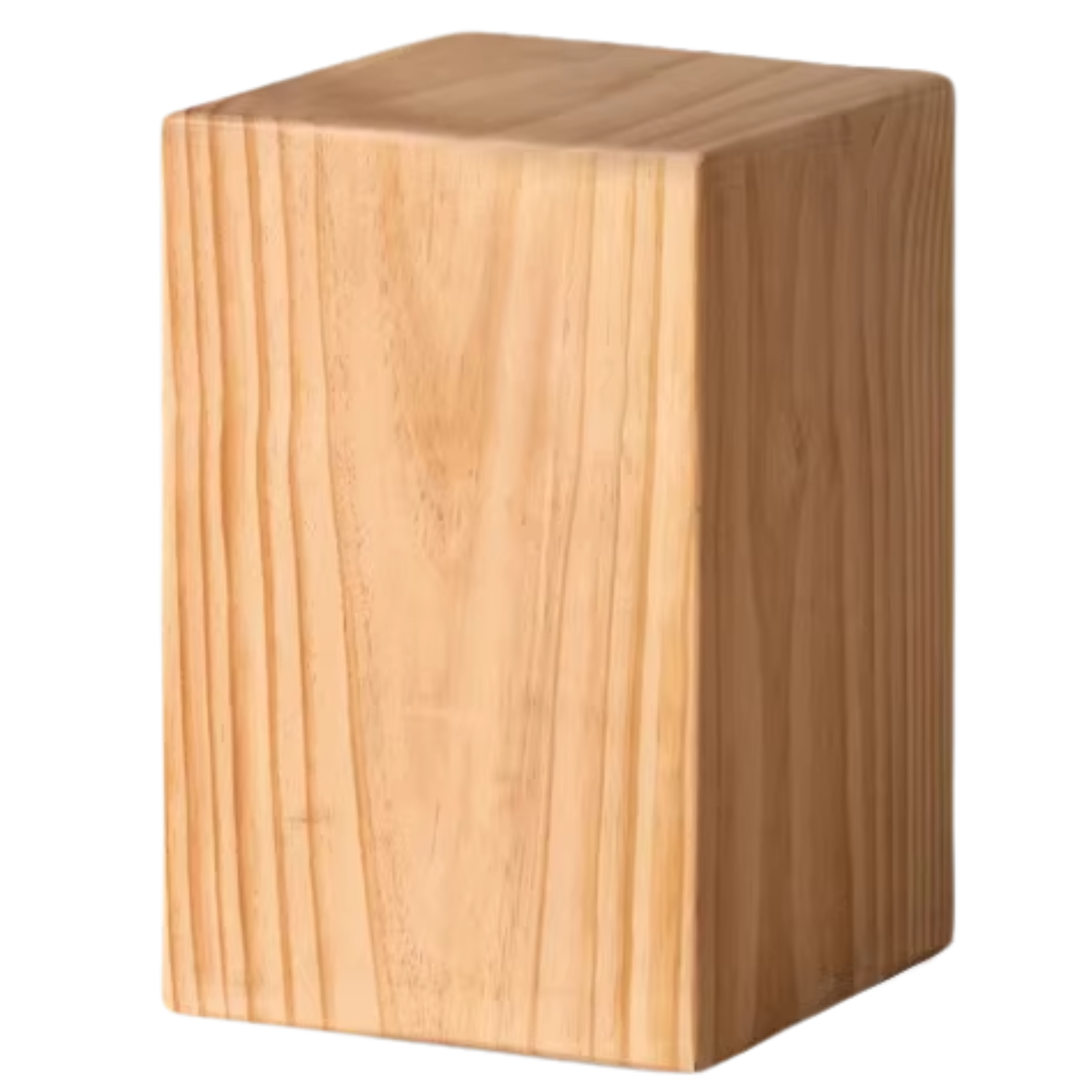Pine Solid Wood Wabi Sabi Style Side Table