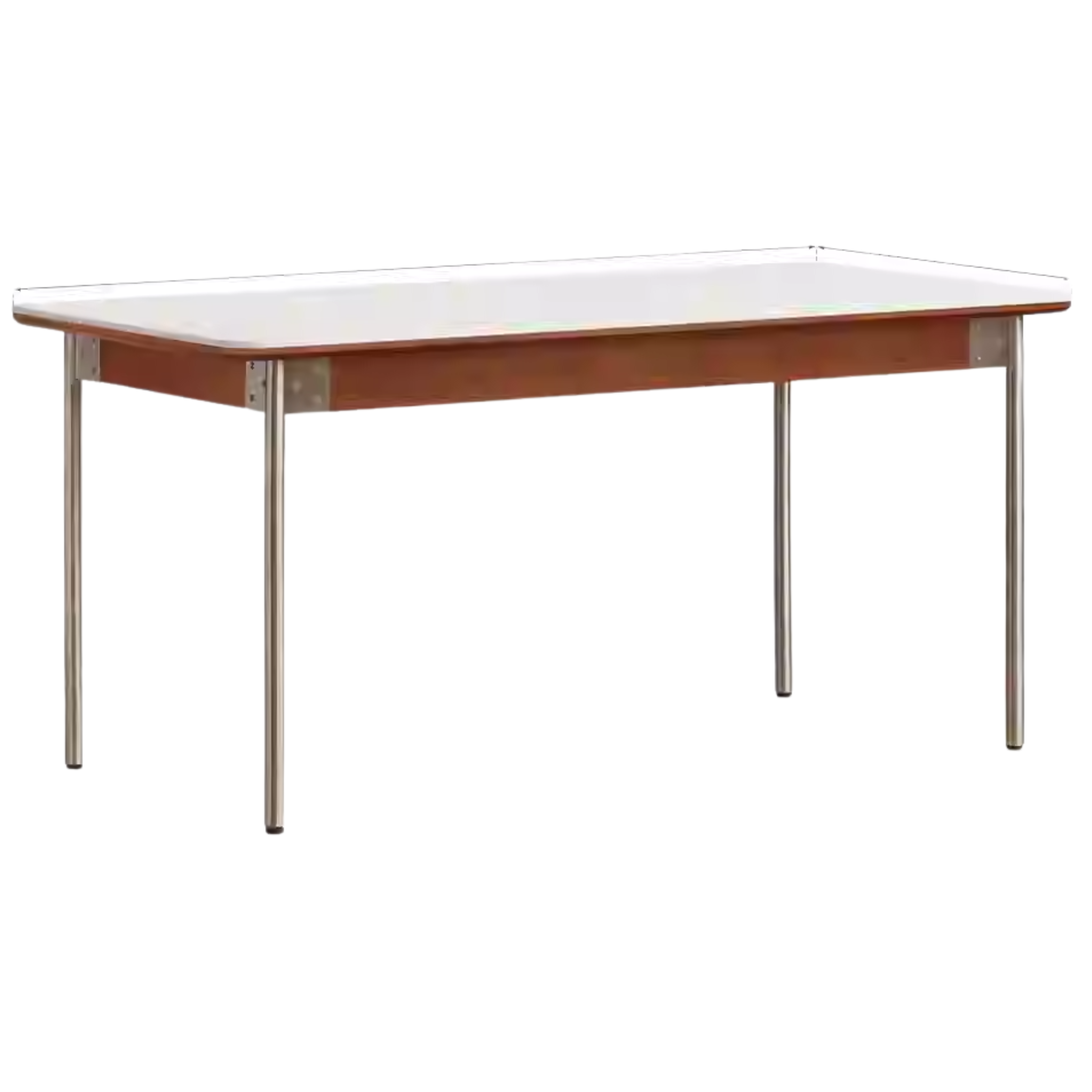 Poplar Solid Wood Bauhaus Dining Table