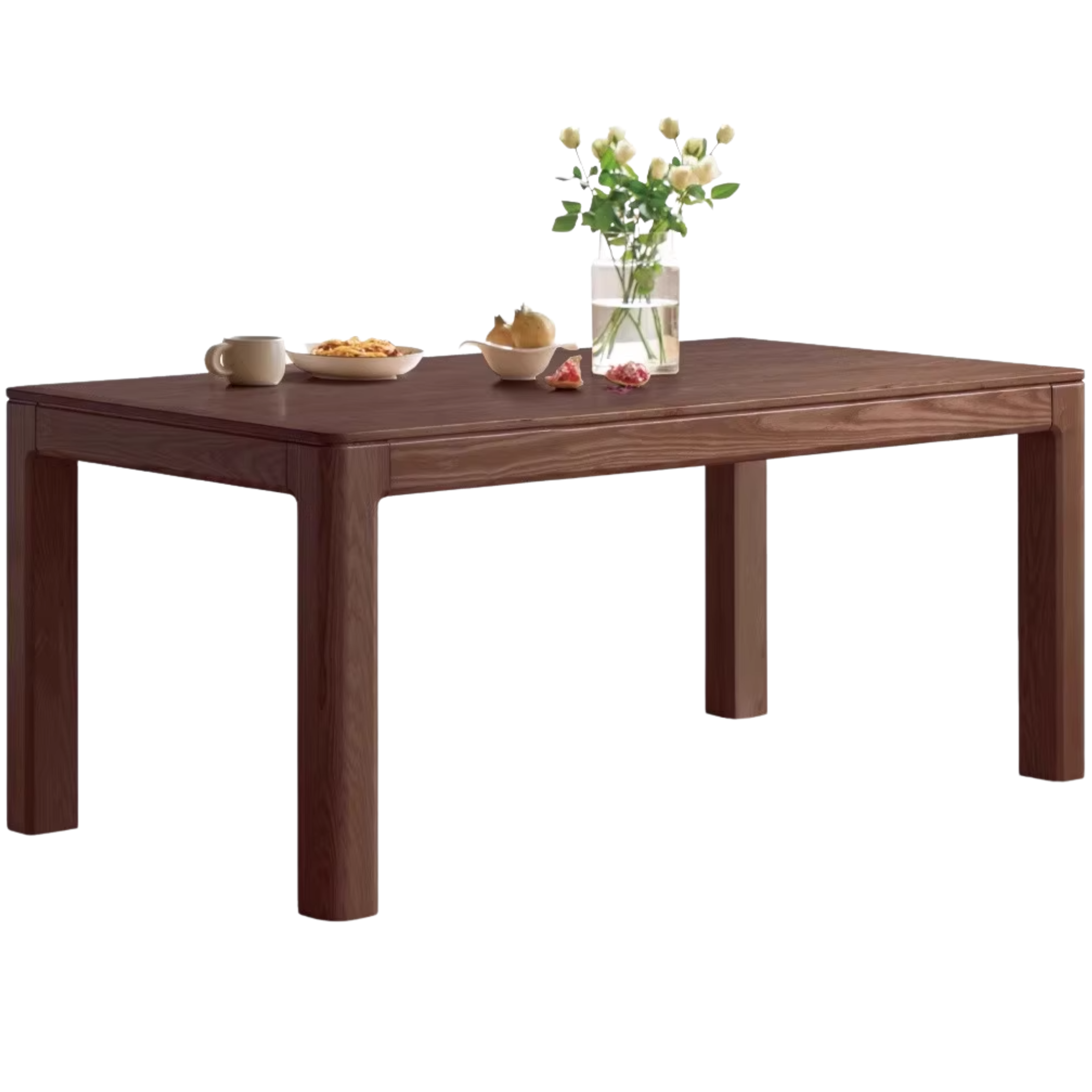 Oak, Ash Solid Wood Long Dining Table