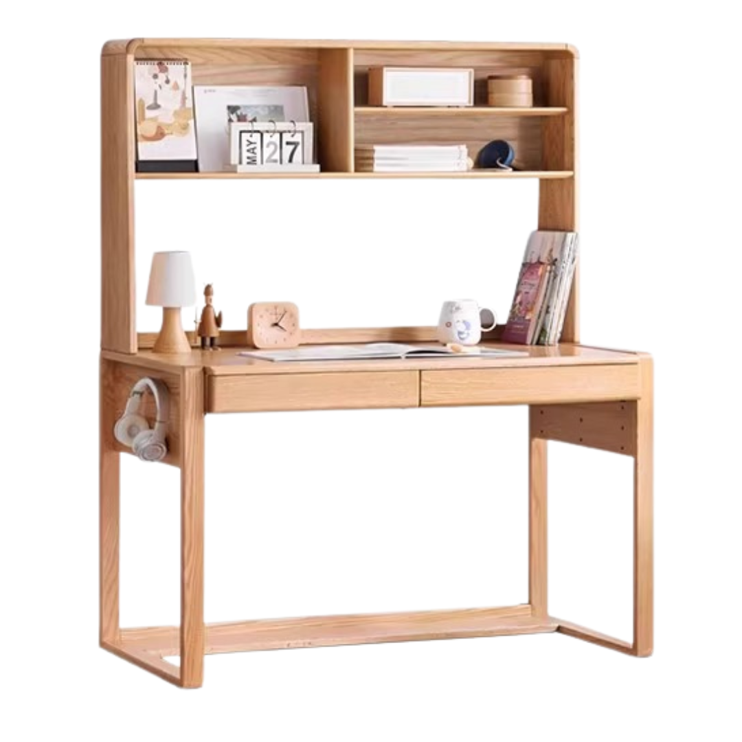 Beech, Oak Solid Wood Children's Desk