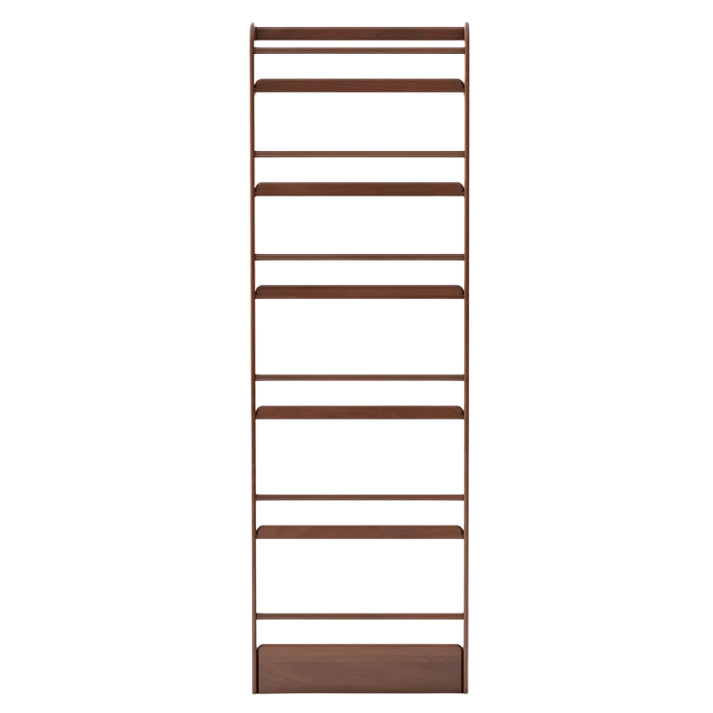 Oak, Beech Solid Wood Wall-mounted Ultra-thin Bookshelf