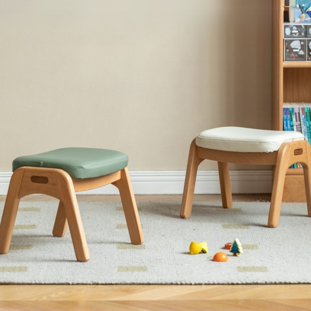 Beech Solid Wood Children's Stool