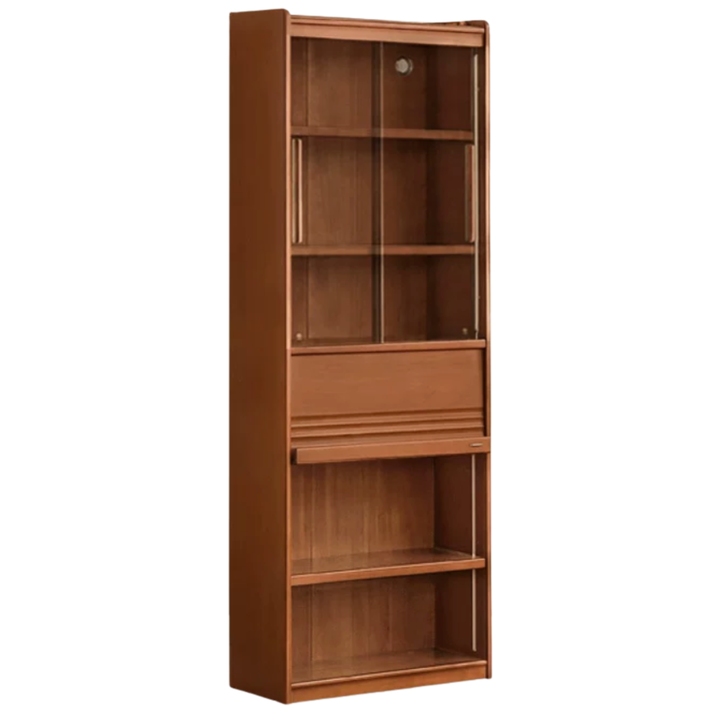 Tulipwood, Birch Solid Wood Antique Style Bookshelf