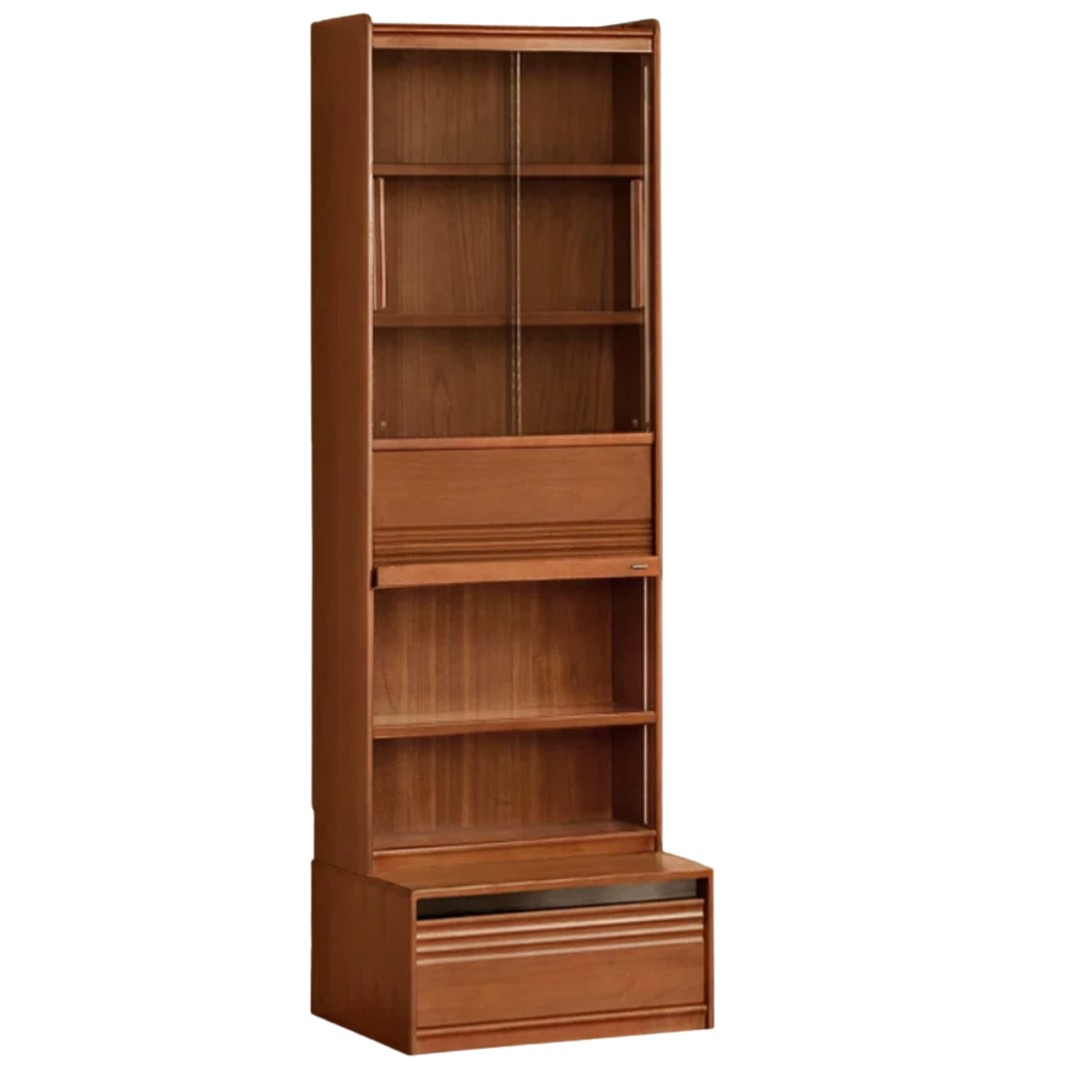 Tulipwood, Birch Solid Wood Antique Style Bookshelf