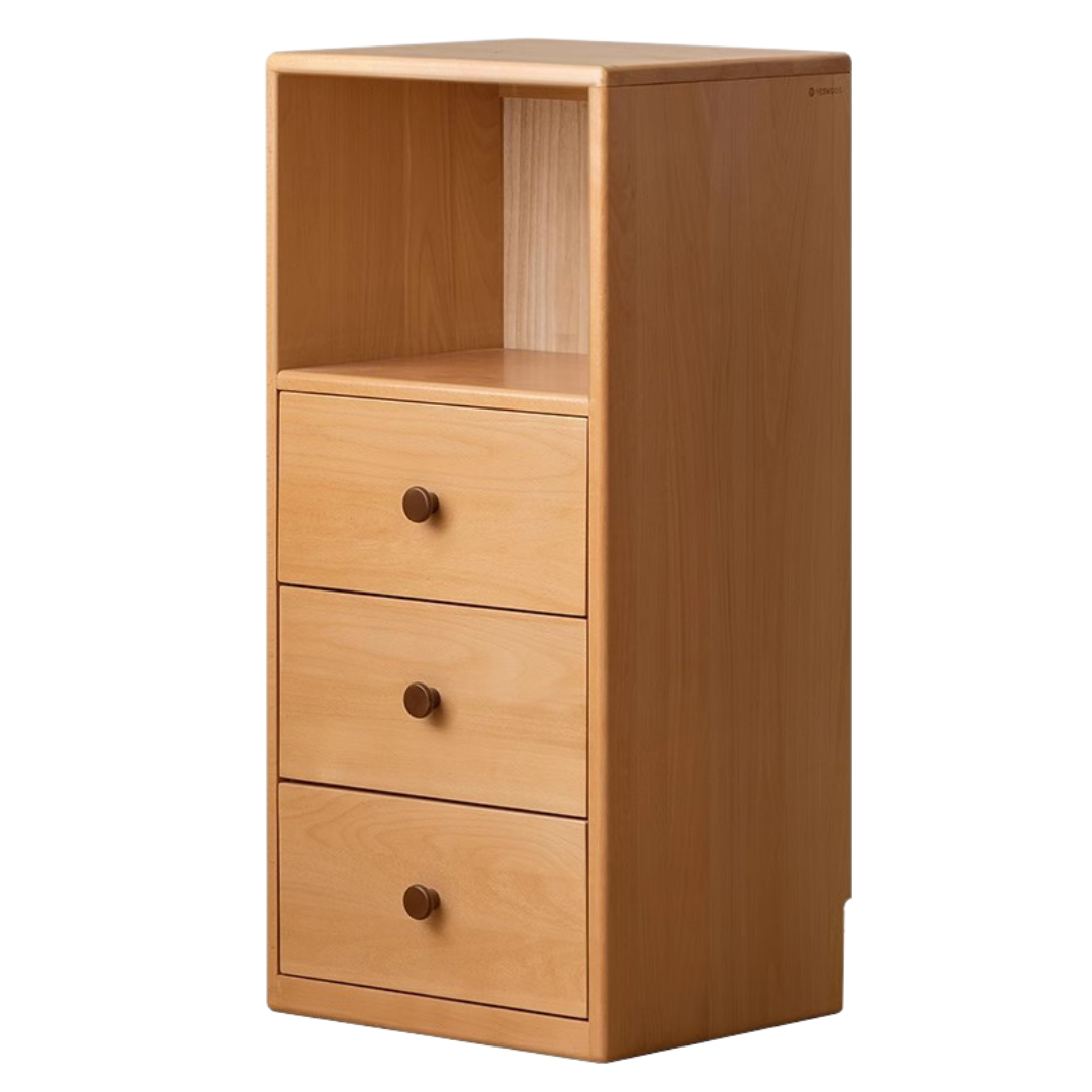 Beech Solid Wood Children's Cabinet Storage