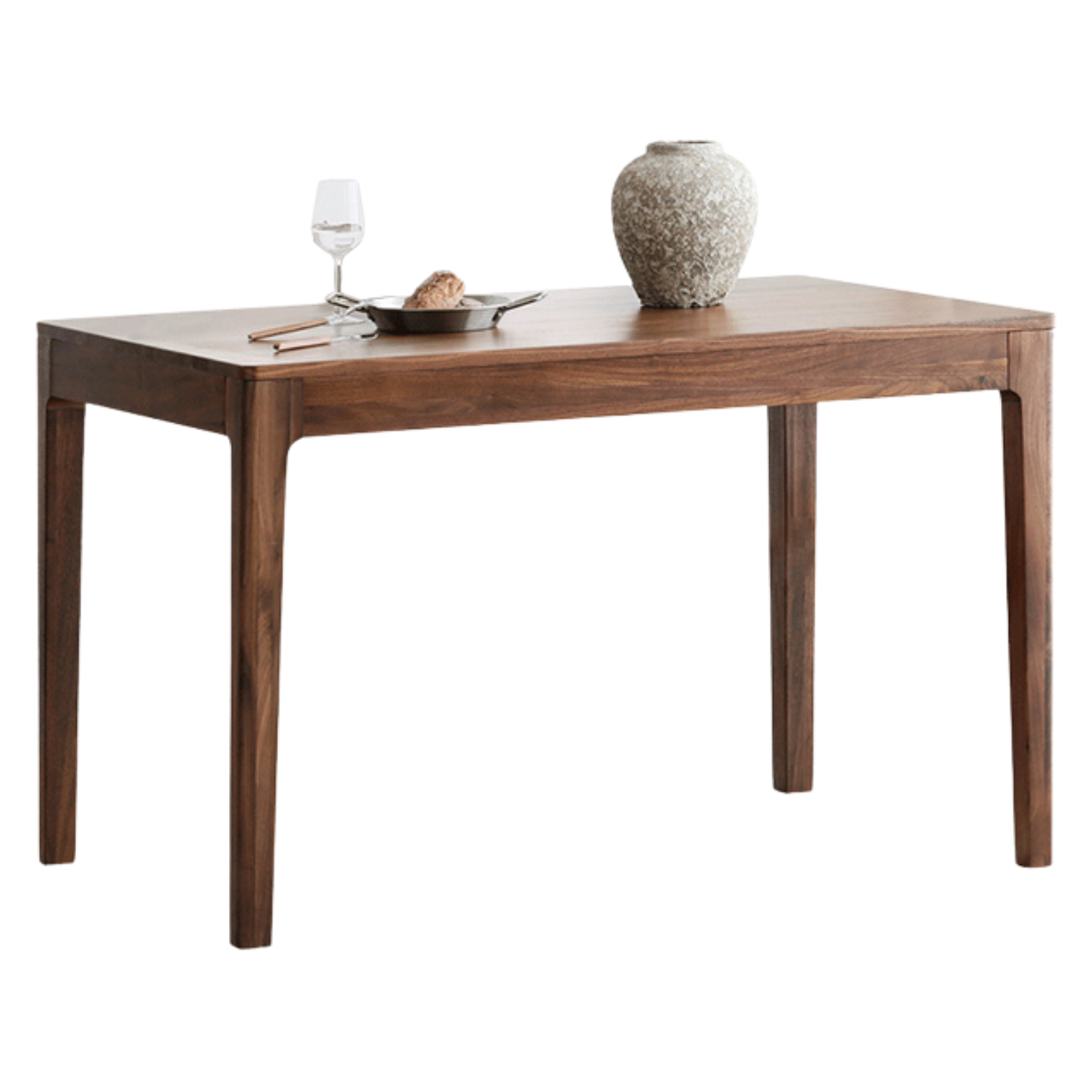 Black walnut solid wood Dining table :