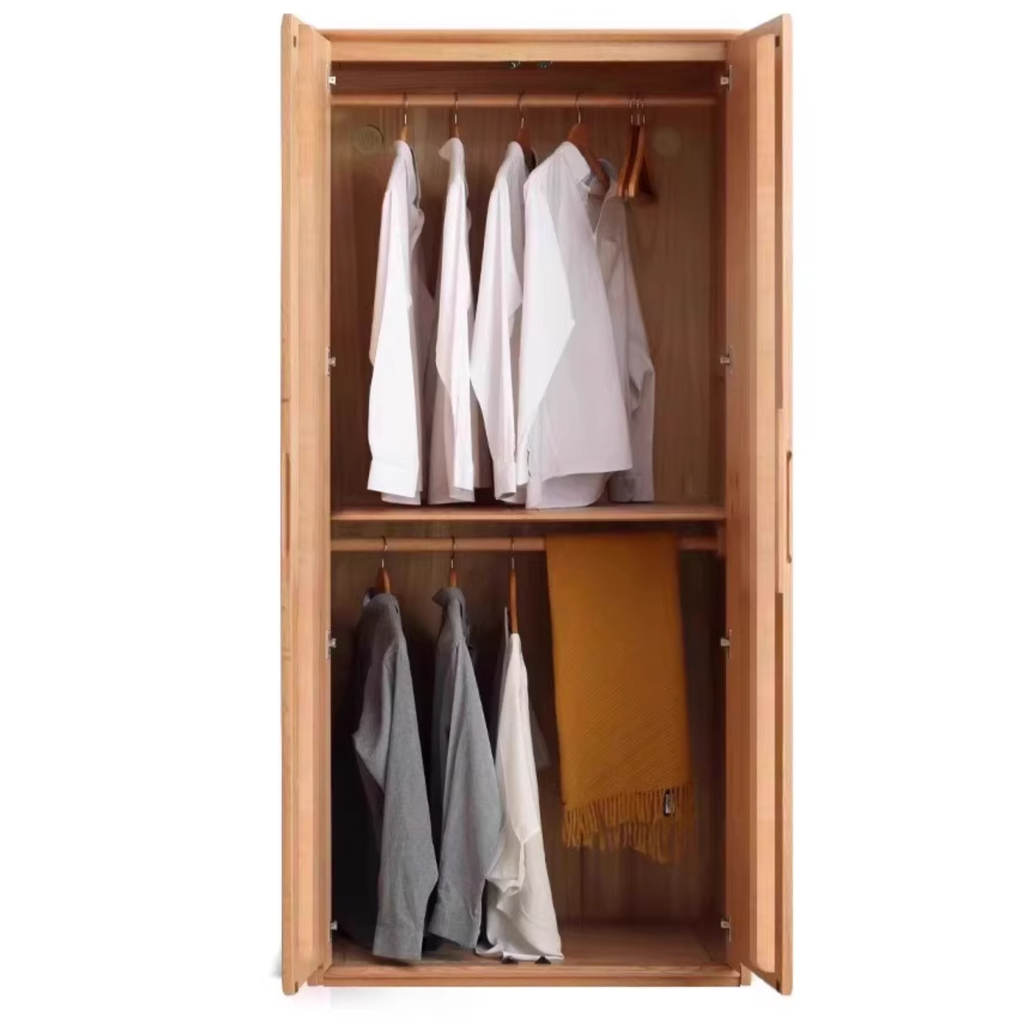 Oak solid wood Wardrobe ::