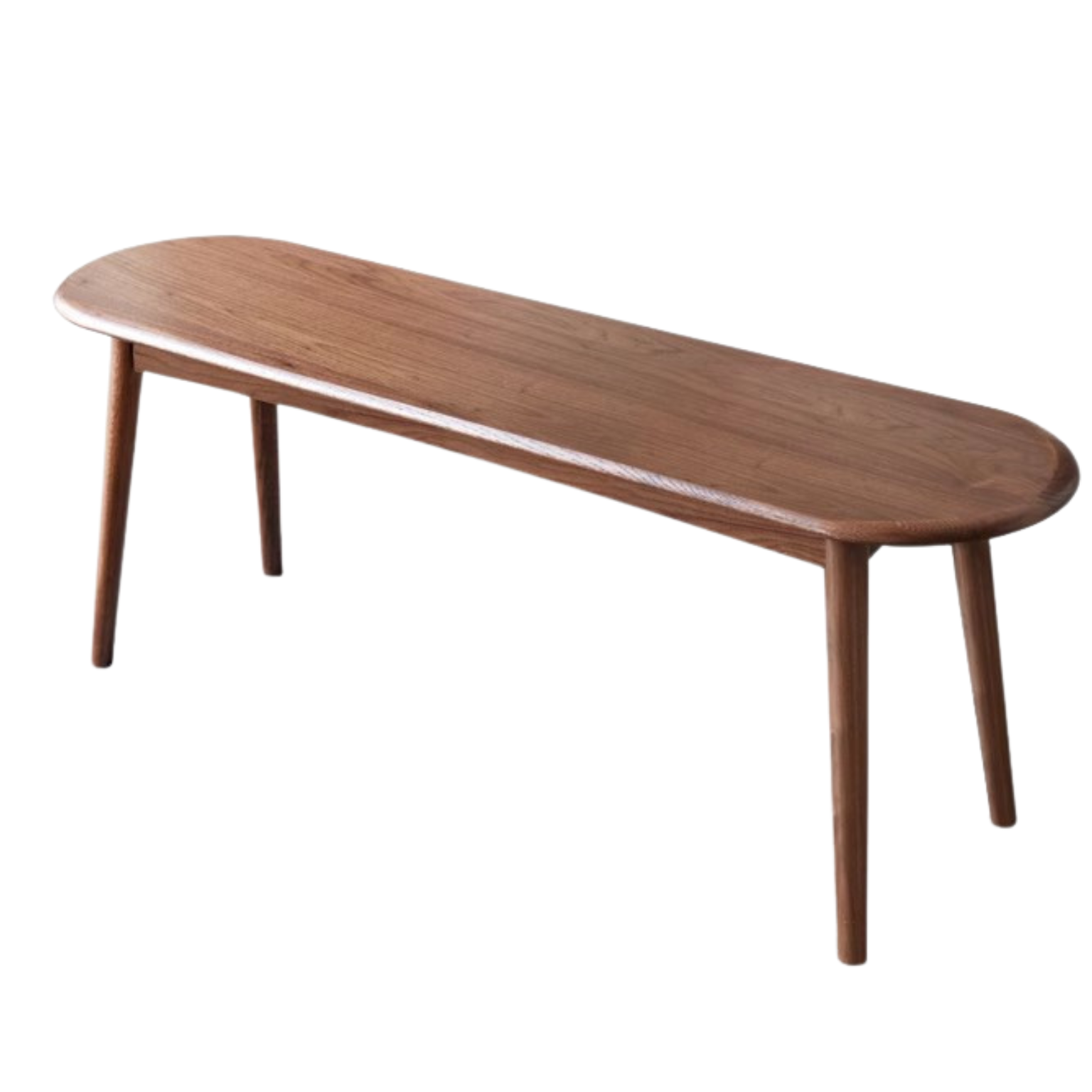 Oak, Black walnut, Ash, Cherry wood solid wood Simple Bench: