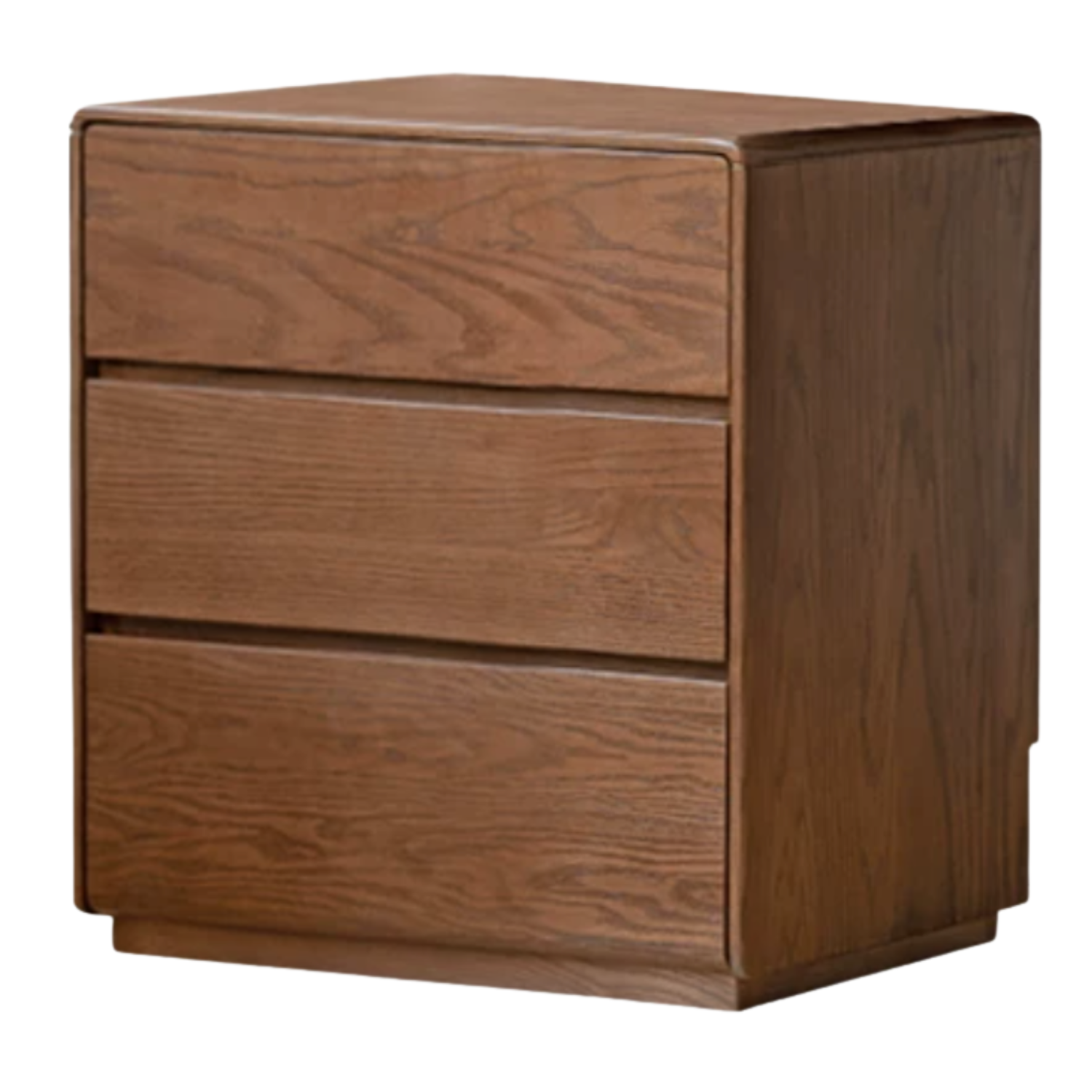 Oak Solid Wood Retro Style Retractable Vanity Table.