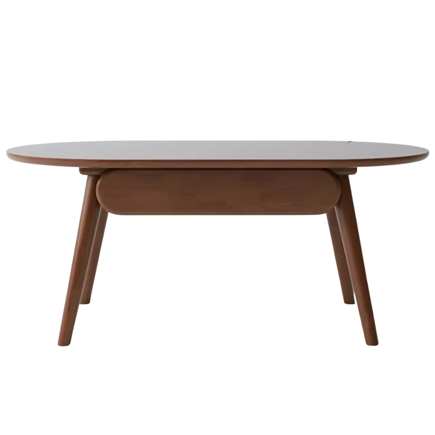 Oak, Rubber Solid Wood Coffee Table