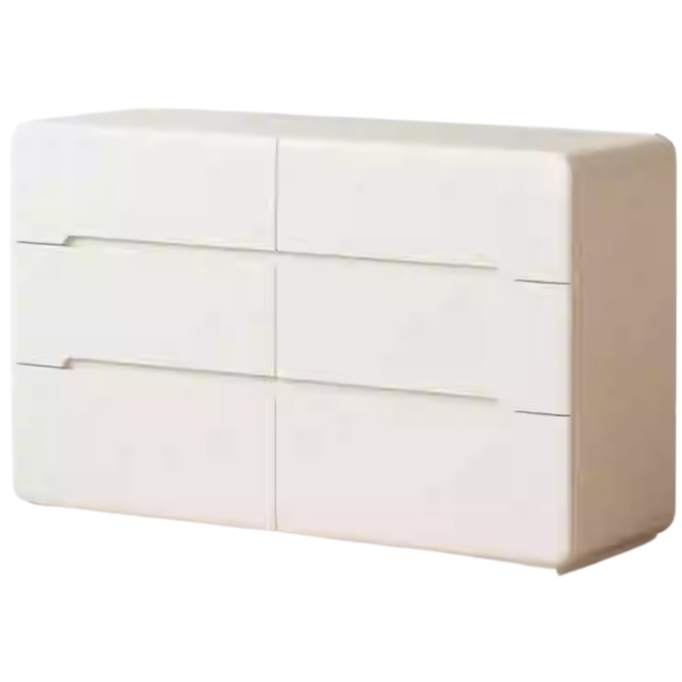 Tulip Tree, Solid Rubberwood Cream Air Makeup Table