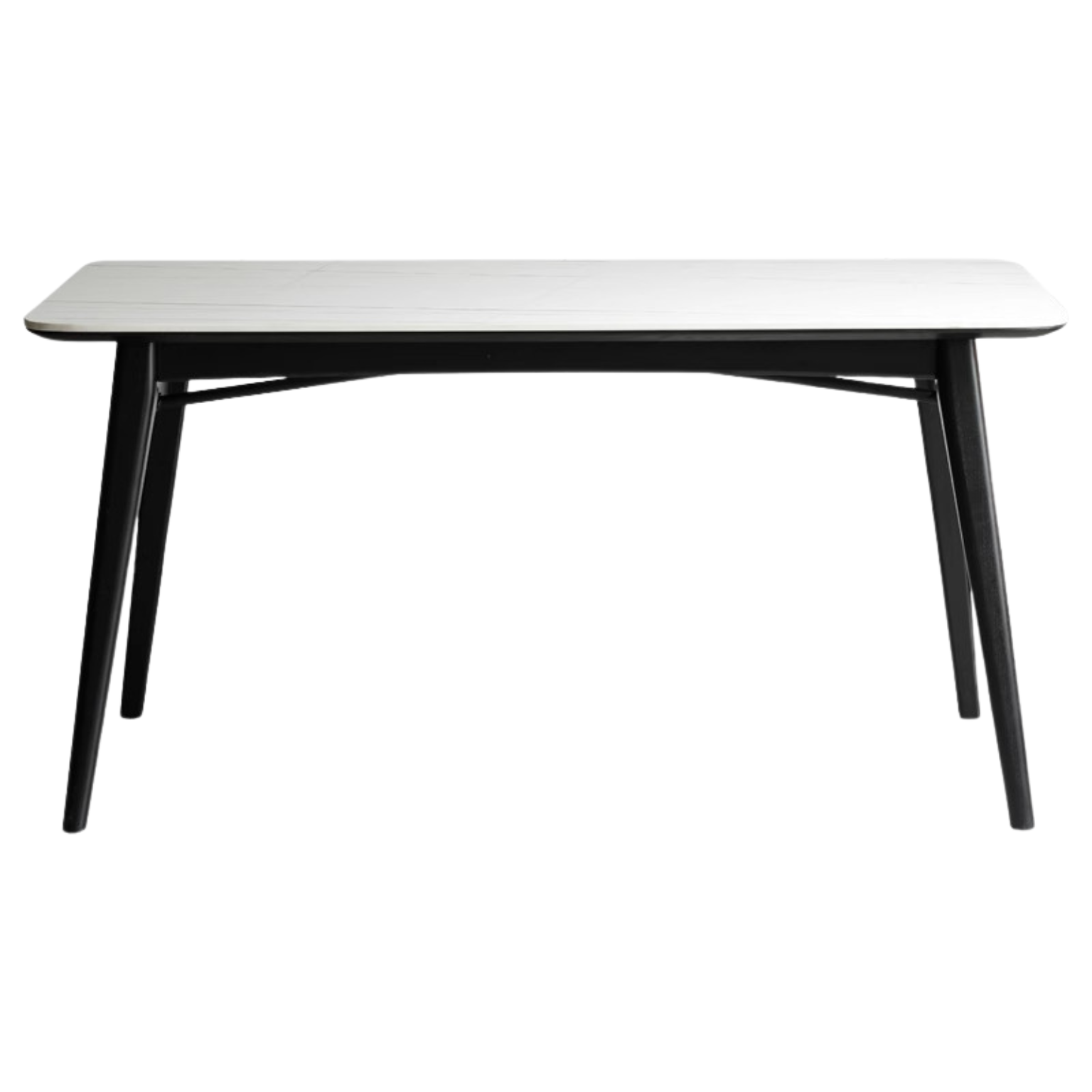 Oak Solid wood slate luxury dining table,