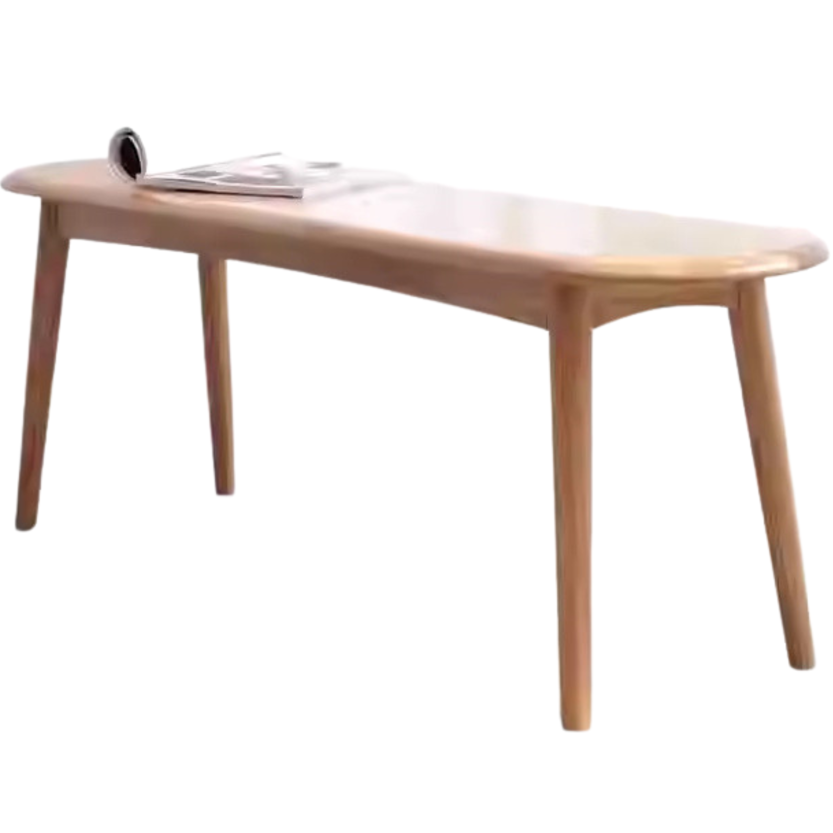 Oak, Black walnut, Ash, Cherry wood solid wood Simple Bench: