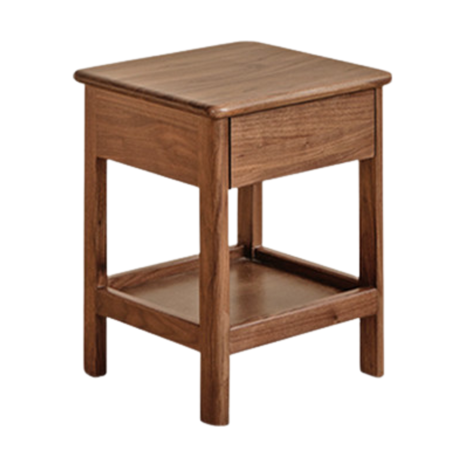 Ash solid wood narrow edge nightstand