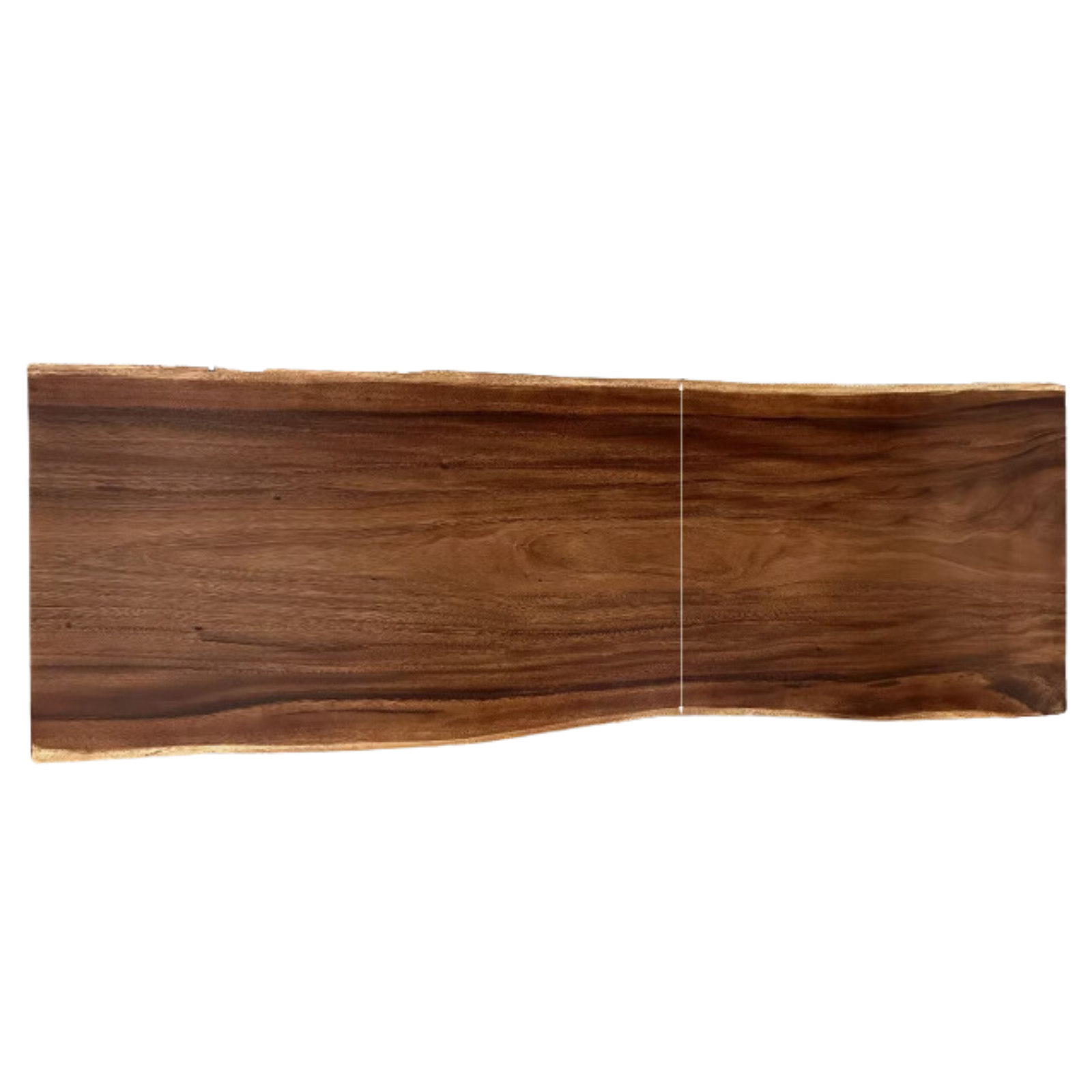 Black walnut Solid wood natural edge large top for dining table: