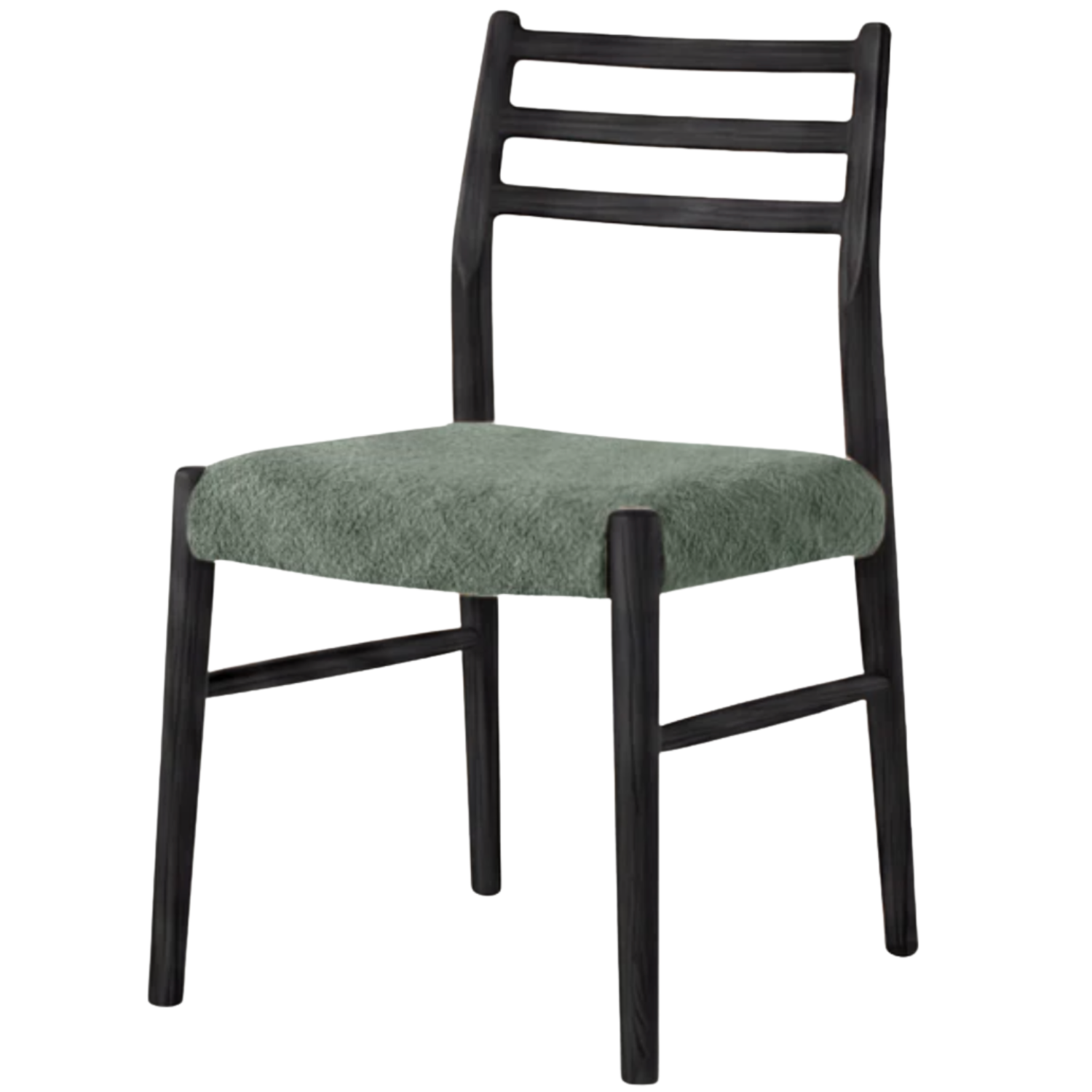 Set 4 pcs Beech, Ash Solid Wood Retro Style Dining Chair