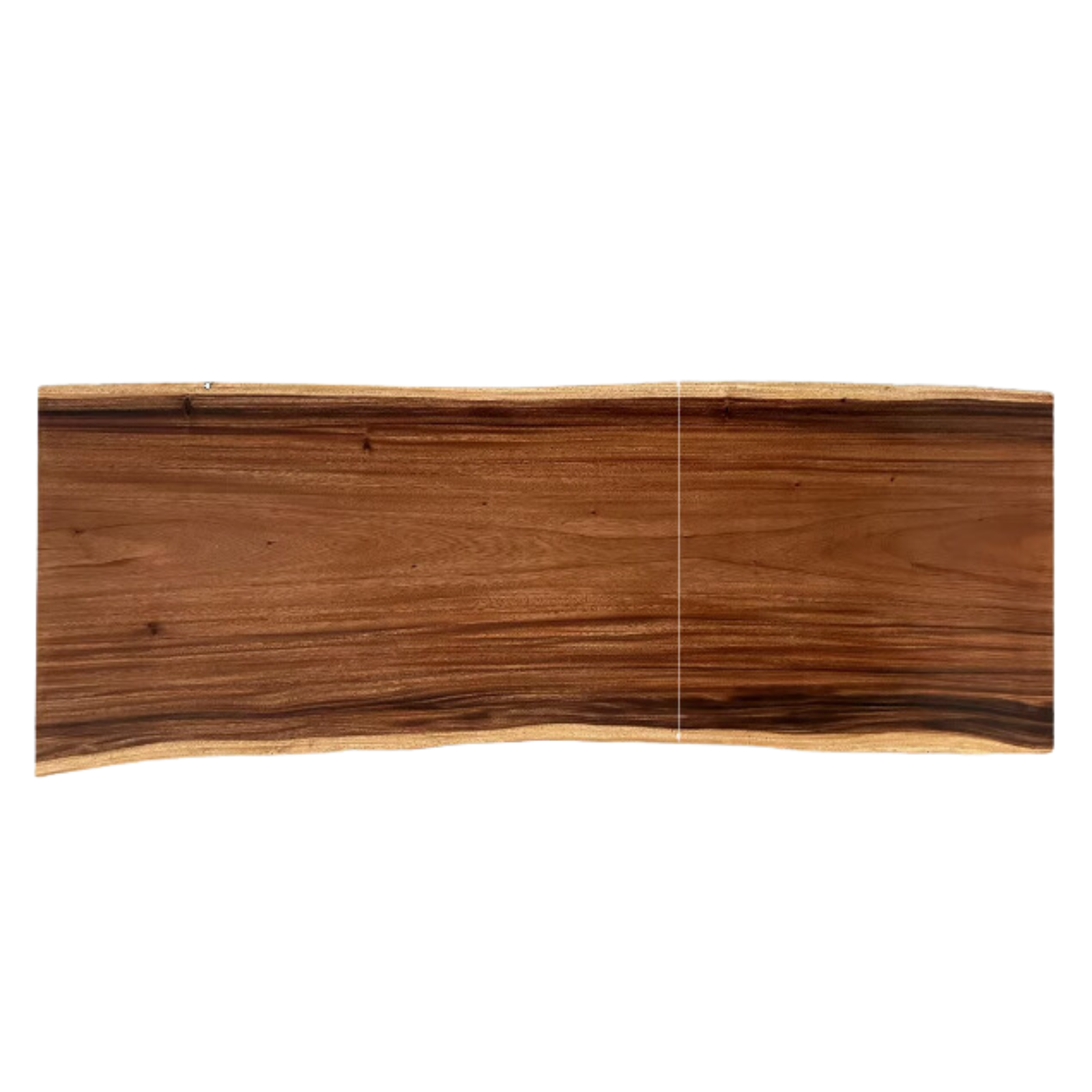 Black walnut Solid wood natural edge large top for dining table: