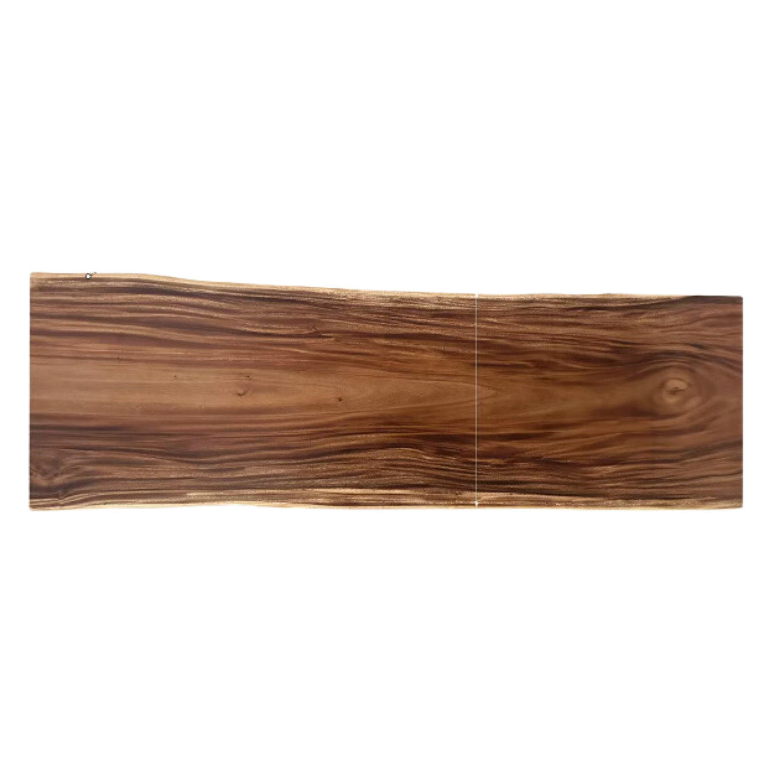 Black walnut Solid wood natural edge large top for dining table: