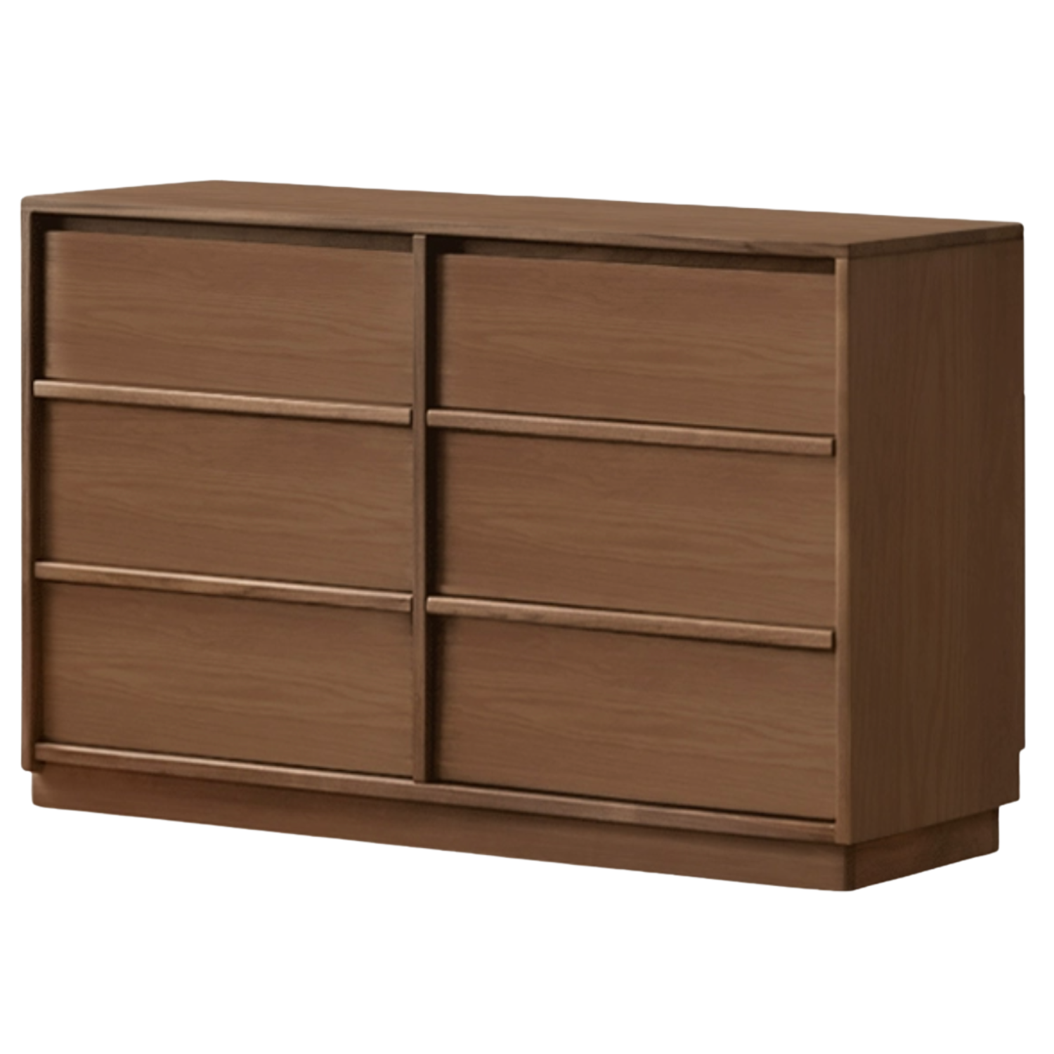 Black Walnut, Sandalwood, Oak Solid Wood Drawer Cabinet))