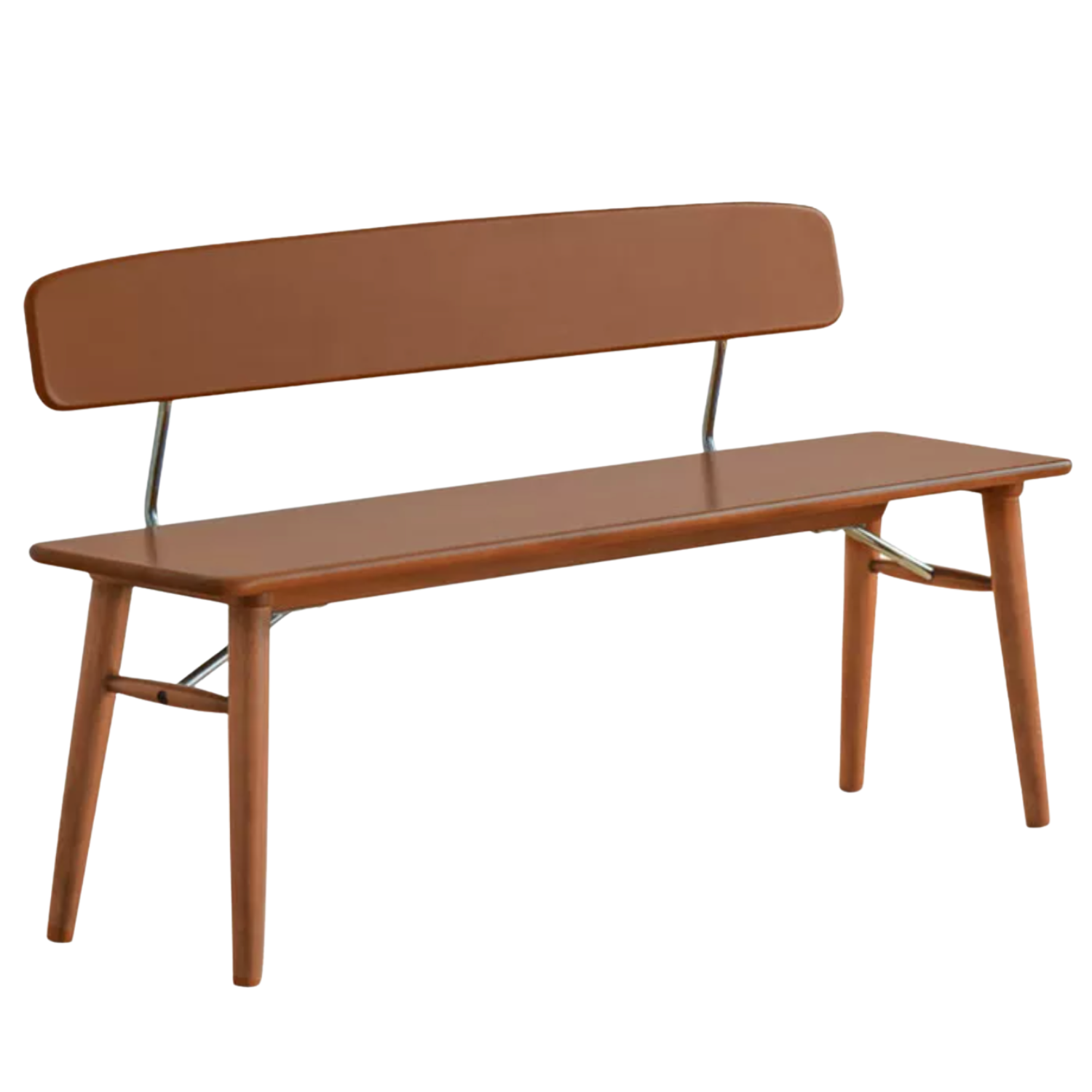 Beech, Birch Solid Wood Medieval Style Bench.