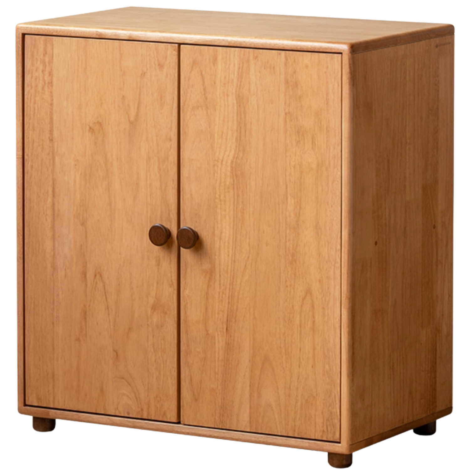 Beech, Solid Rubberwood Nordic Modern Kids Dresser And Storage Cabinet
