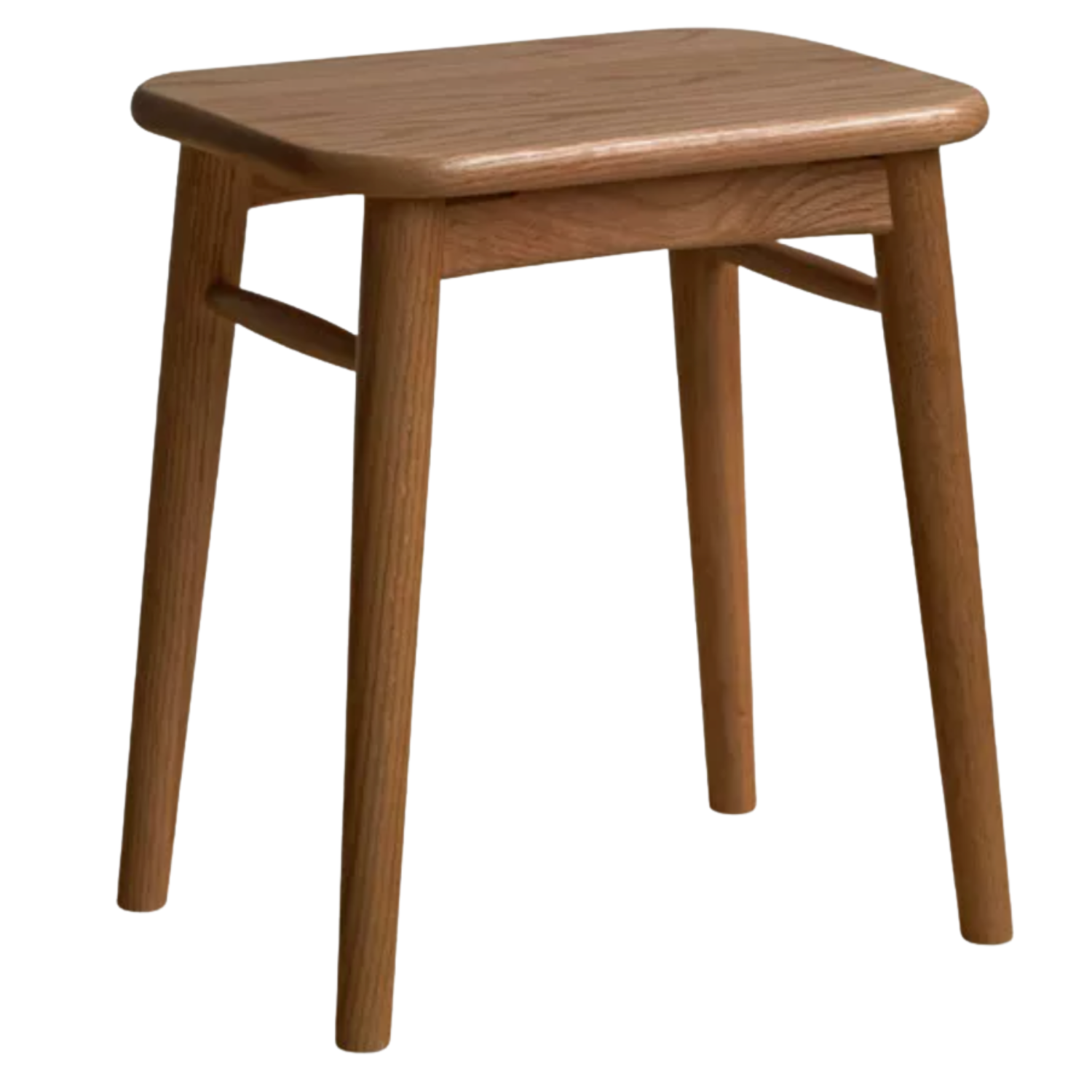 Black Walnut, Oak, Cherry, Rubberwood, Sandalwood Solid Wood Dressing Stool