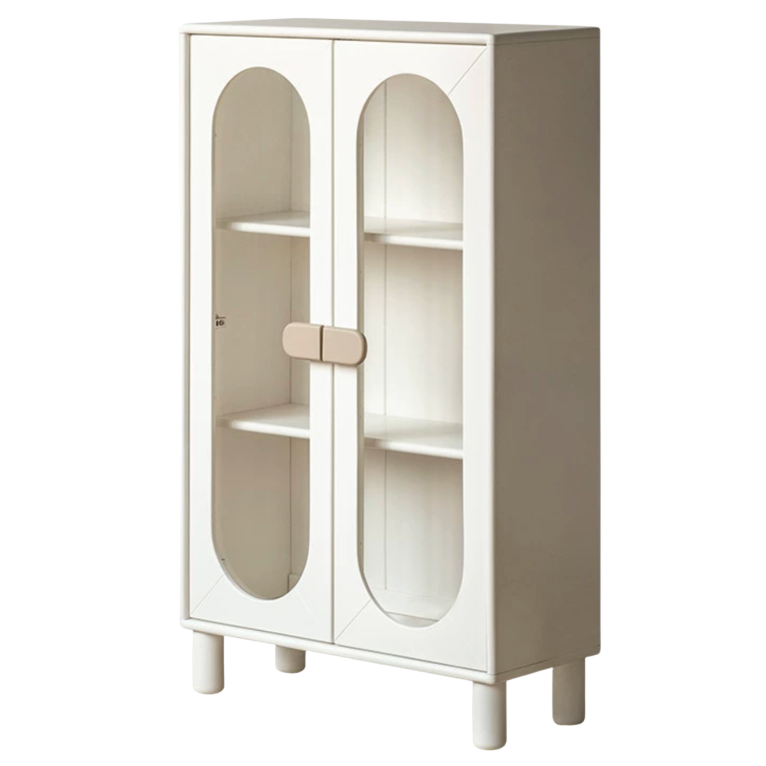 Beech, Solid Rubberwood Children's Сombination Bookcase