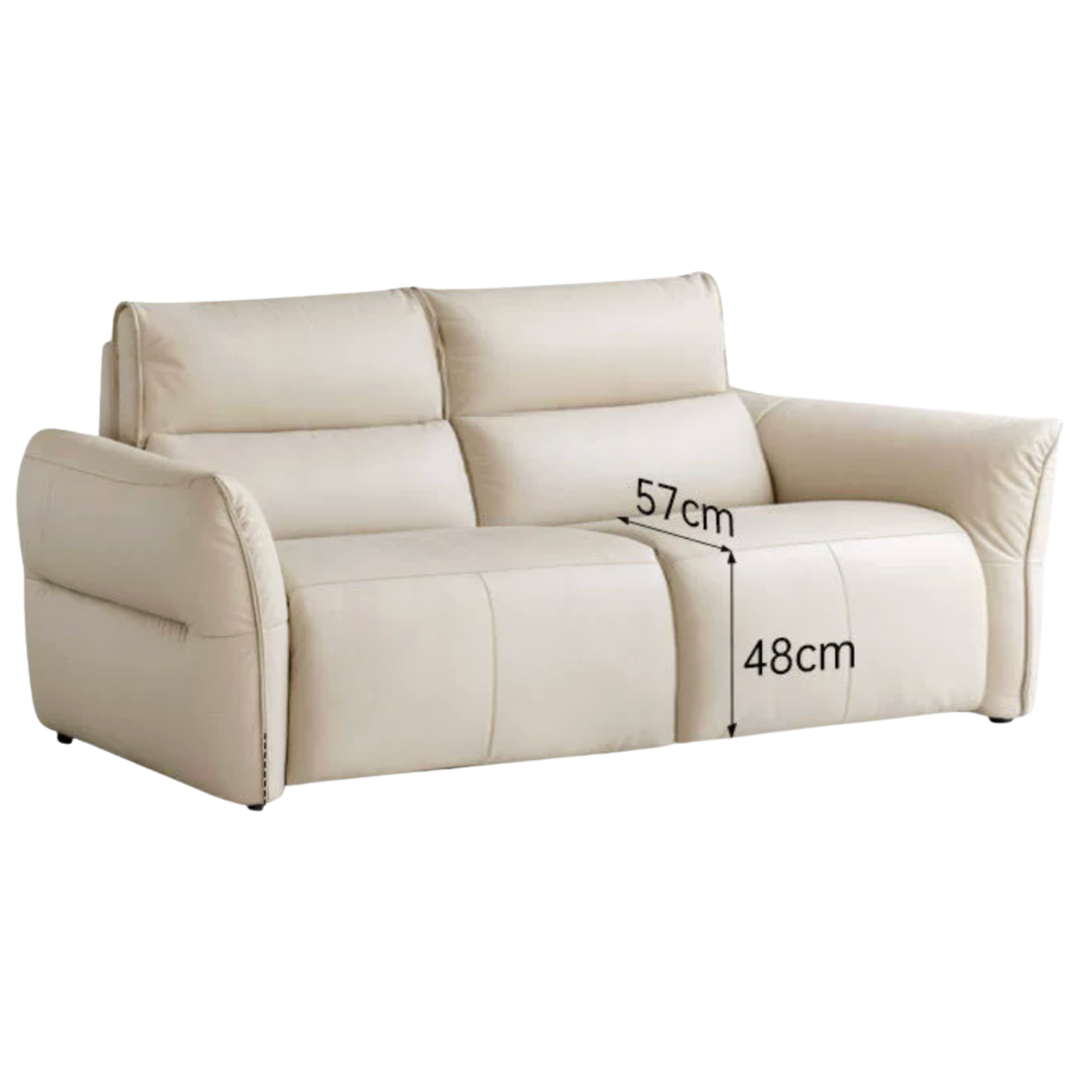 Genuine Leather Electric Luxury High Backrest Sofa
