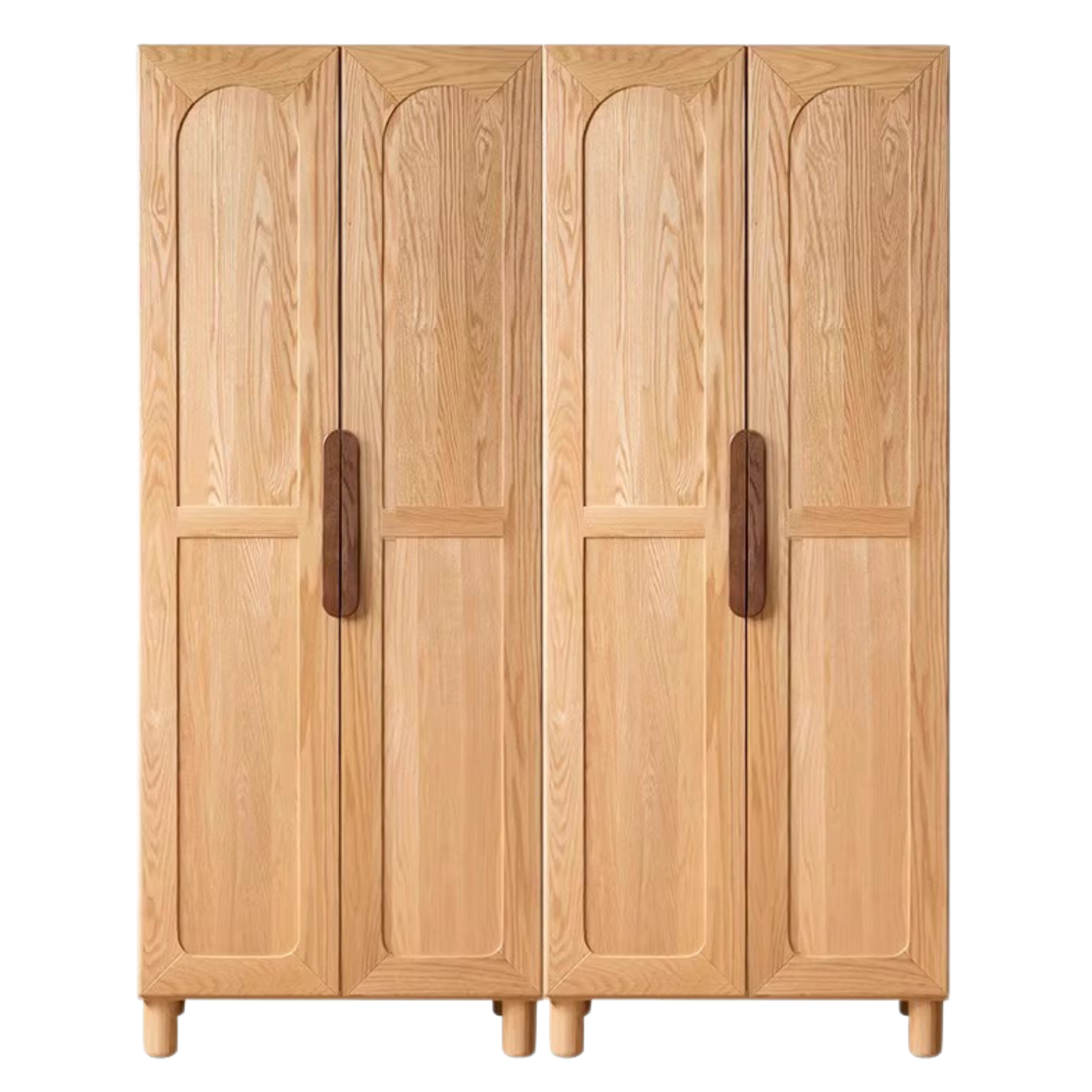 Oak solid wood kid's wardrobe :