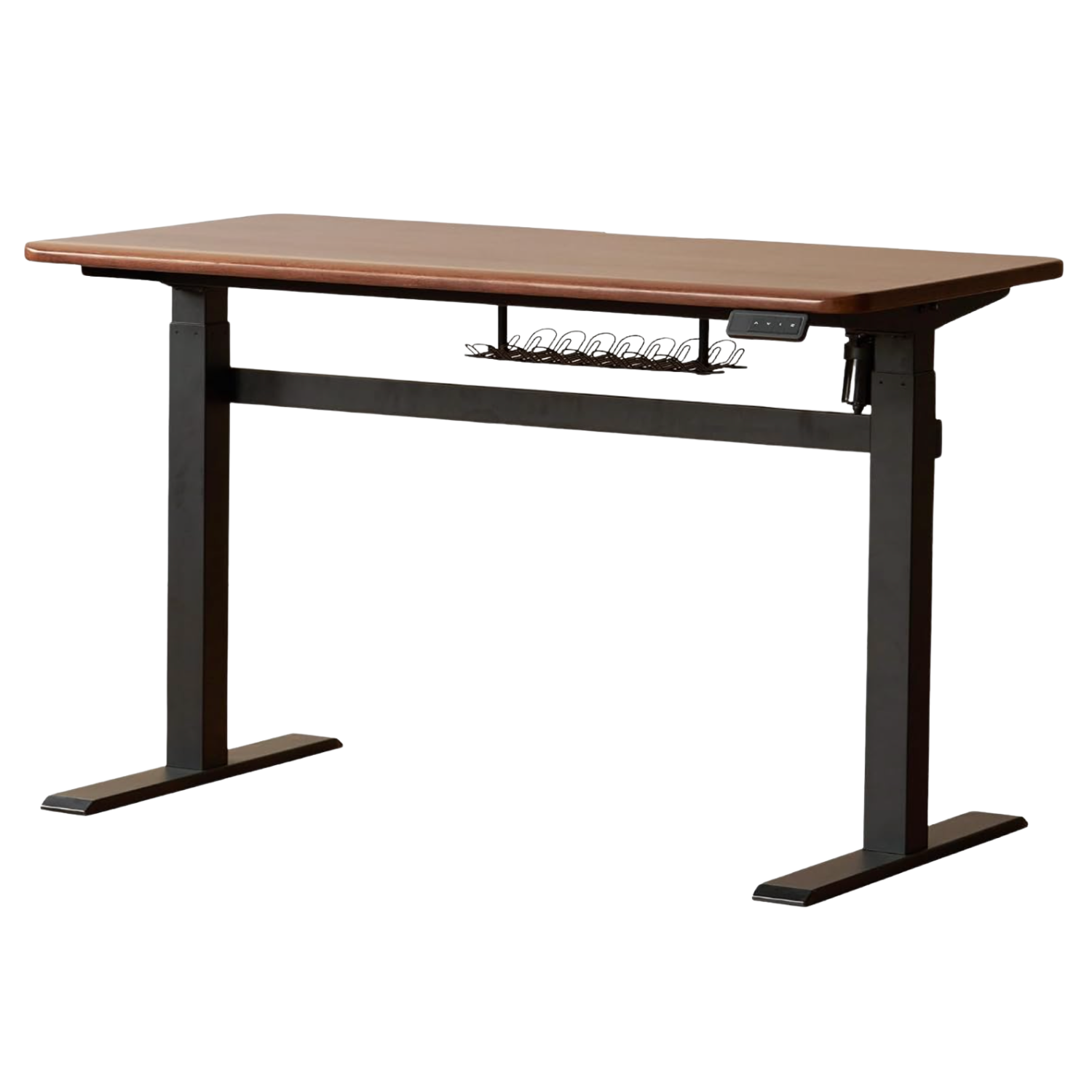 Rubberwood electric Height Adjustable Desk