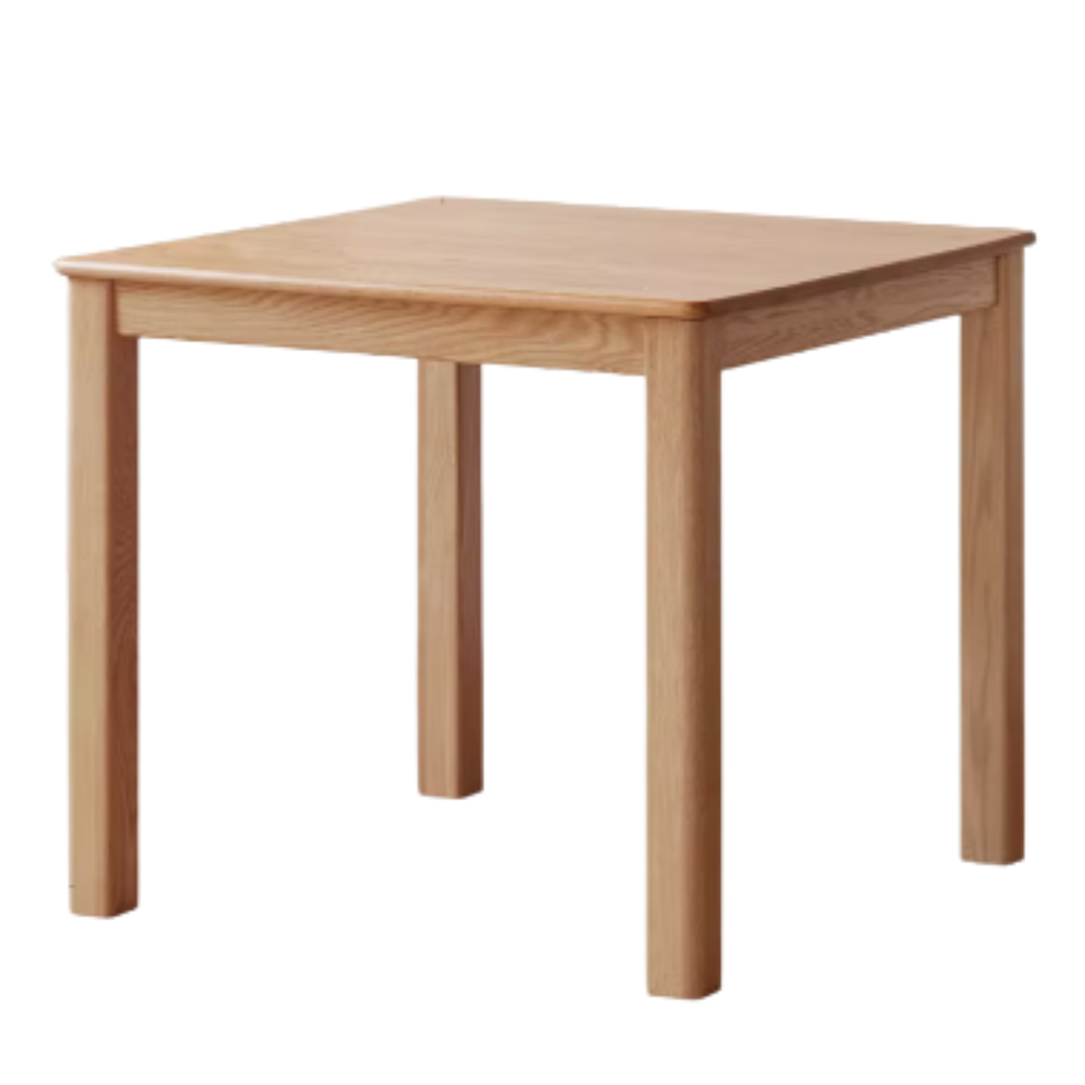 Oak solid wood square modern dining table