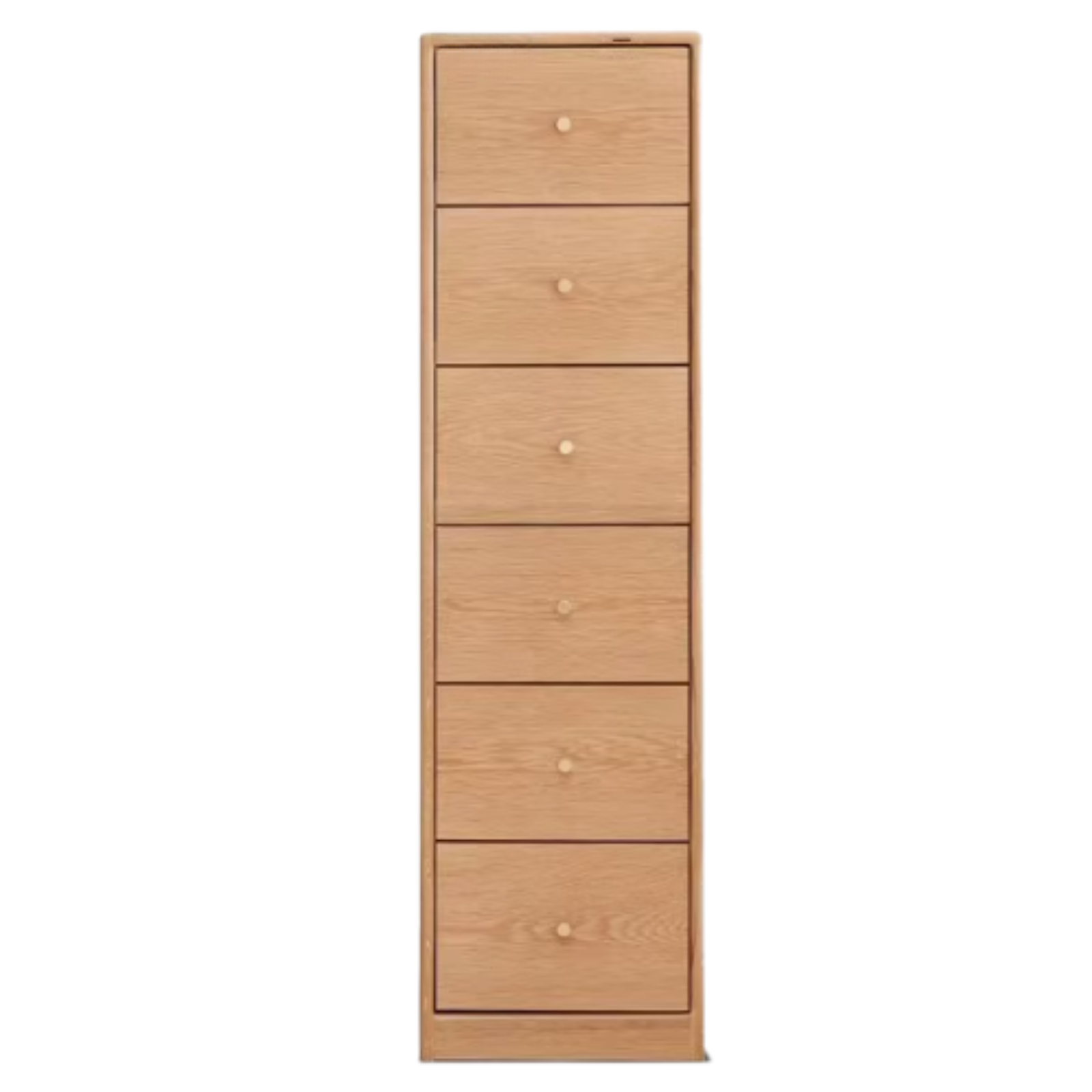 Oak Solid Wood Chest of Drawers ,Multi-Functional Storage Cabinet Combination