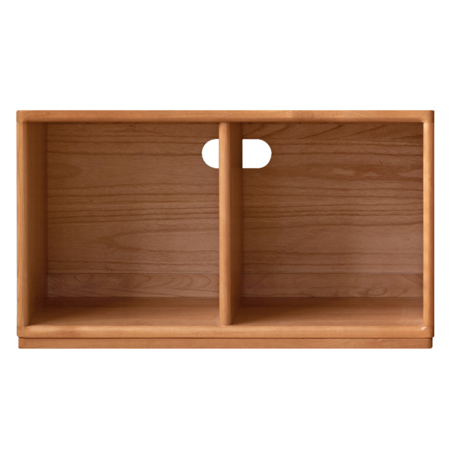 Cherry Solid wood free combination bookcase,