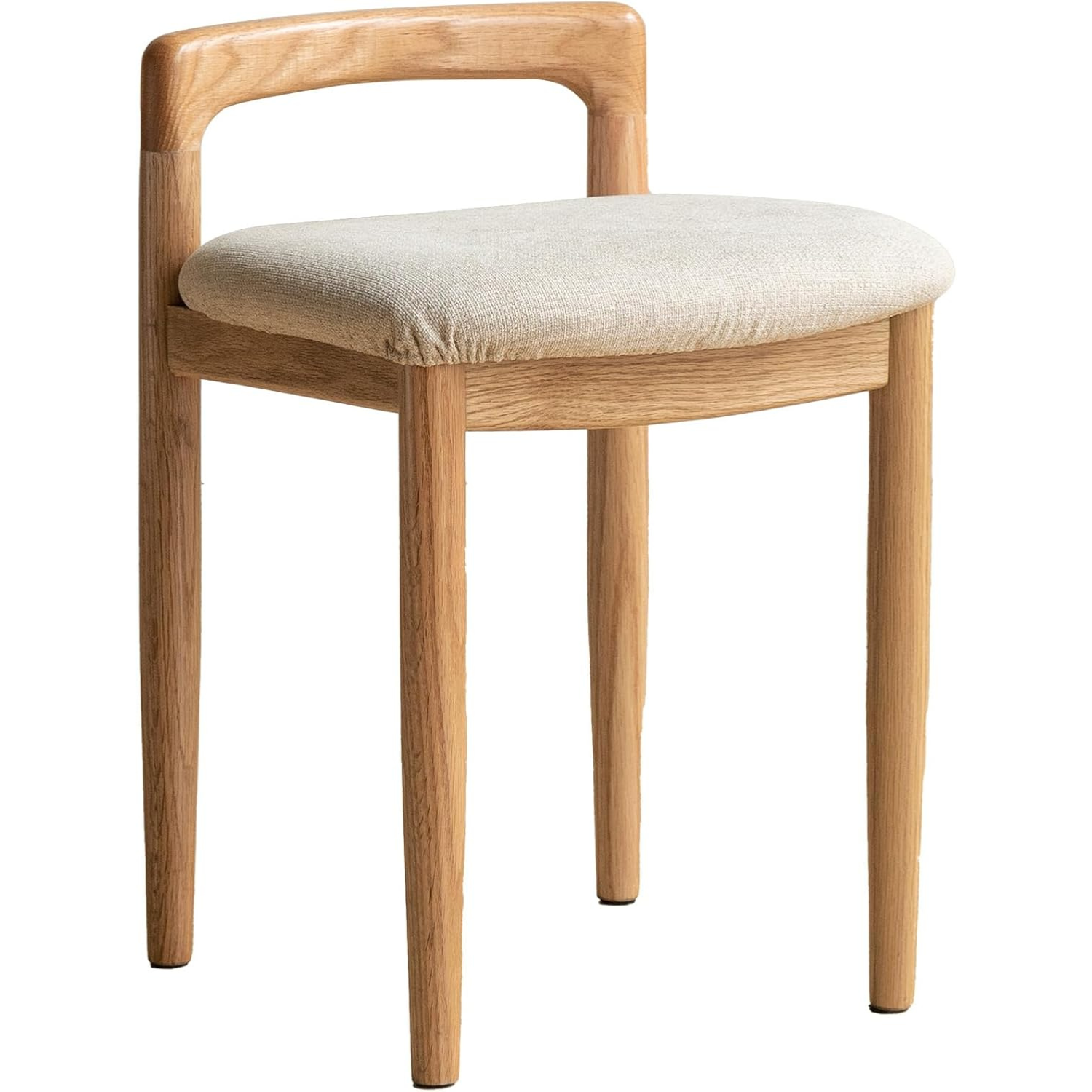 Beech, Oak Solid Wood Makeup Stool
