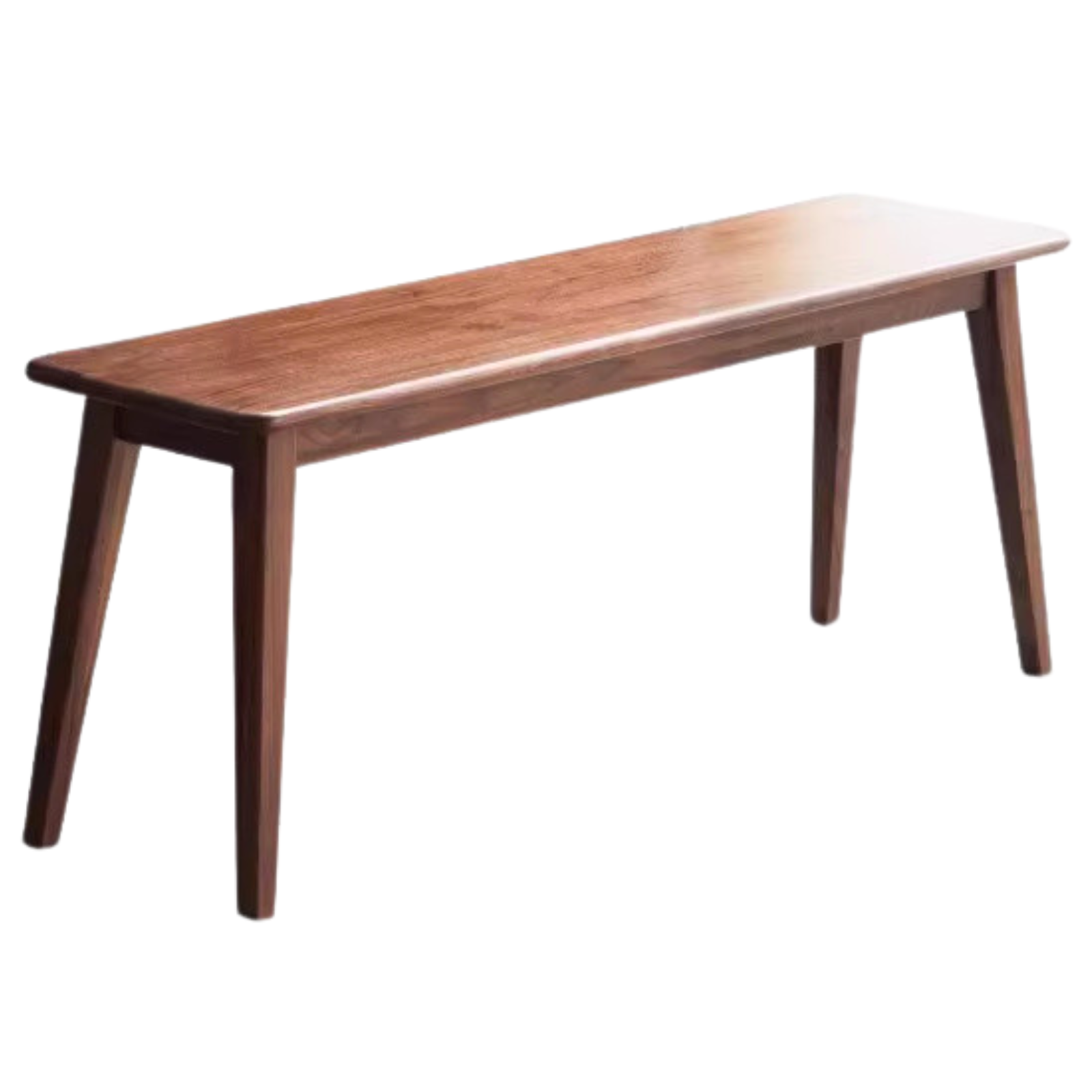 Black Walnut Solid Wood Modern Long Bench